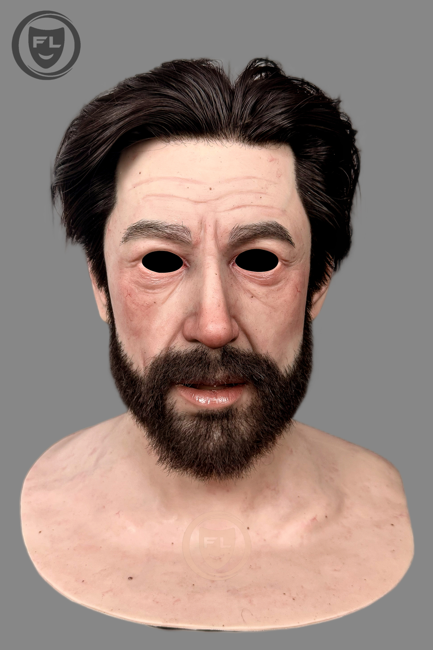 Babylon Ultra Realistic Silicone Mask – Full Head Cosplay, Halloween & Film Prop