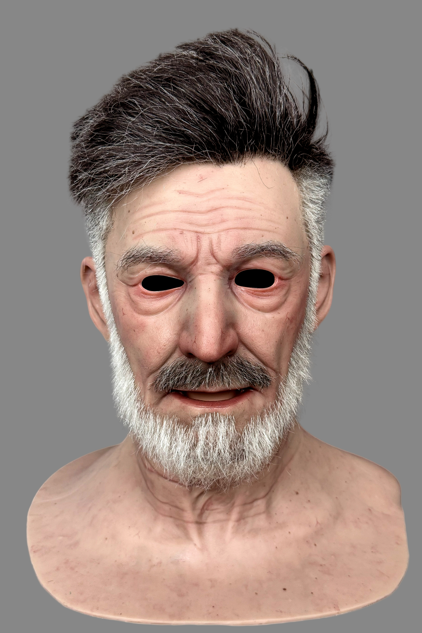 Ente Realistic Silicone Mask – Full Head Male Mask for Cosplay & Halloween