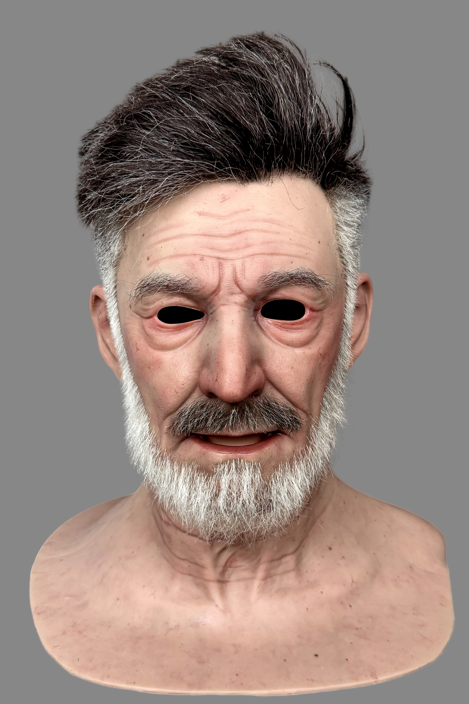 Ente Realistic Silicone Mask – Full Head Male Mask for Cosplay & Halloween