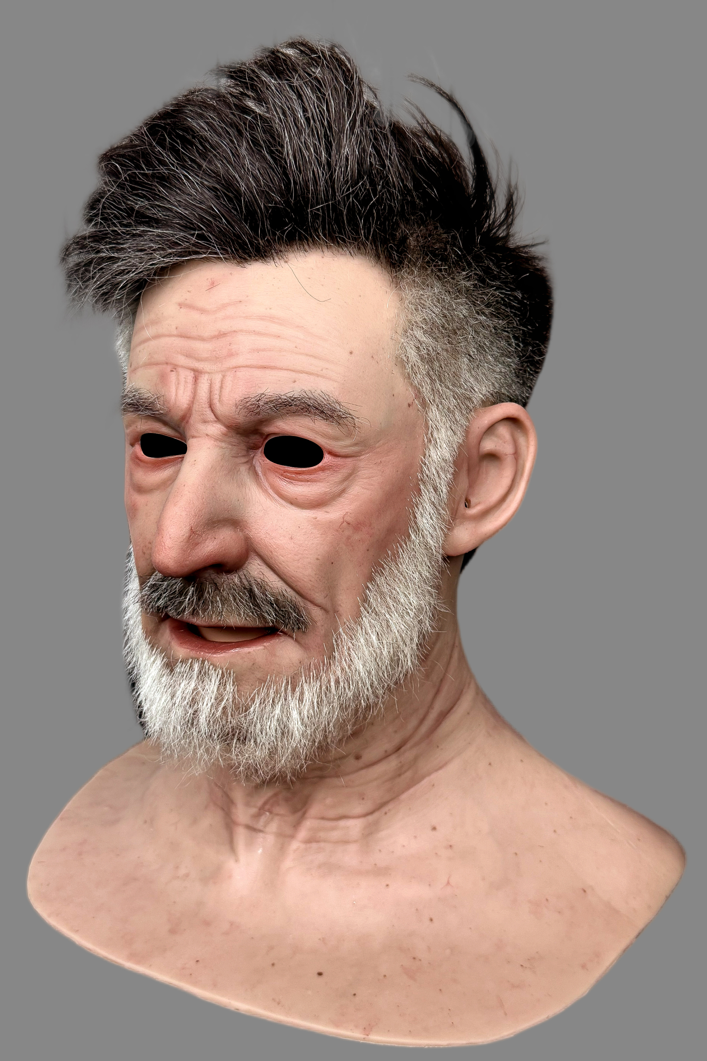 Ente Realistic Silicone Mask – Full Head Male Mask for Cosplay & Halloween