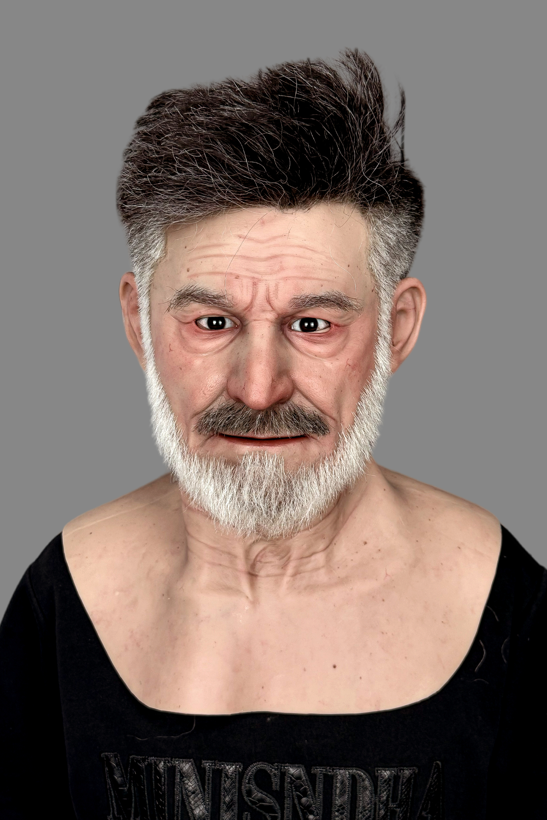 Ente Realistic Silicone Mask – Full Head Male Mask for Cosplay & Halloween