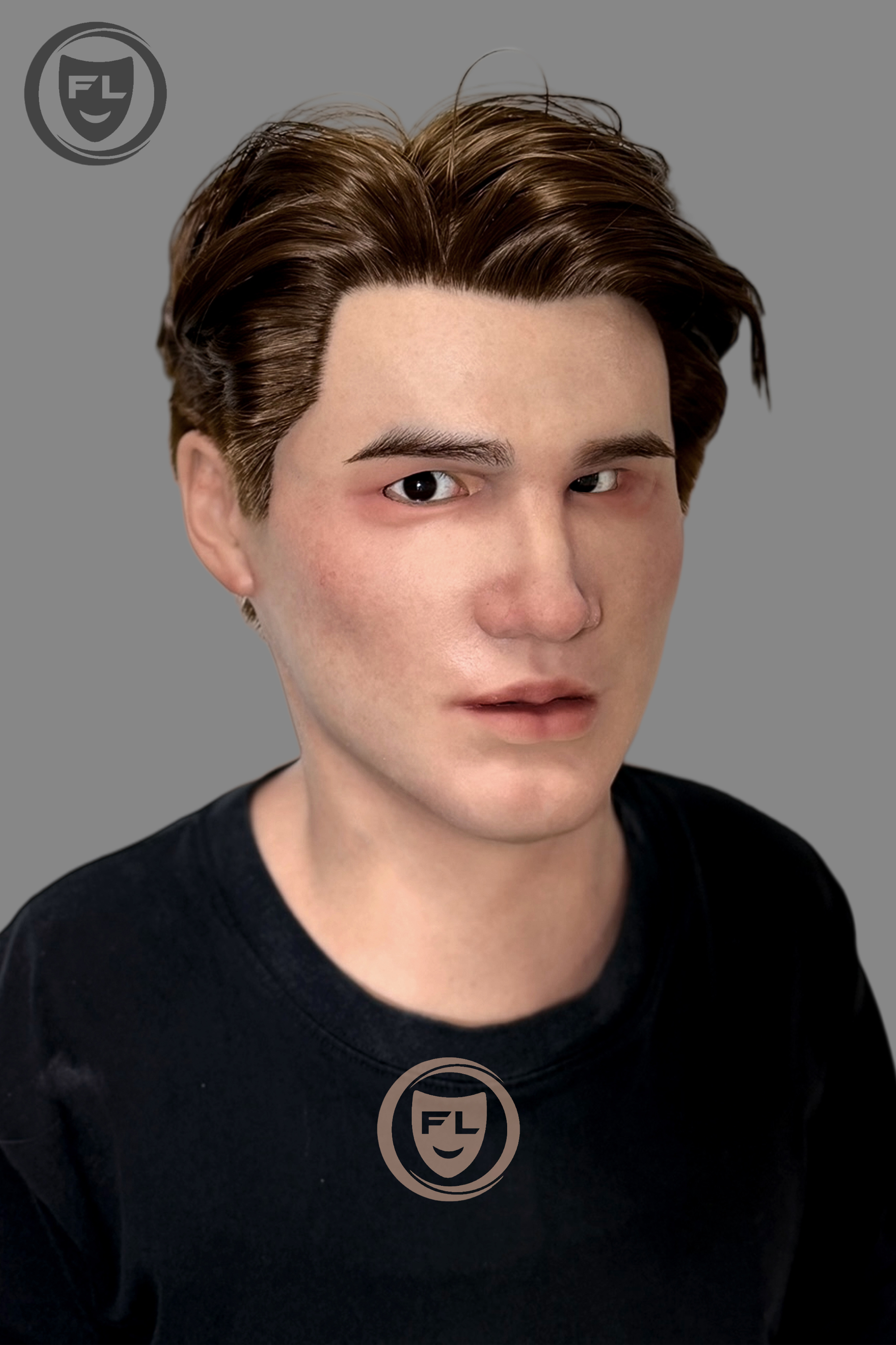 Ultra Realistic Silicone Mask Full Head – Movie Quality Cosplay Mask for Halloween, Film & Costume Events