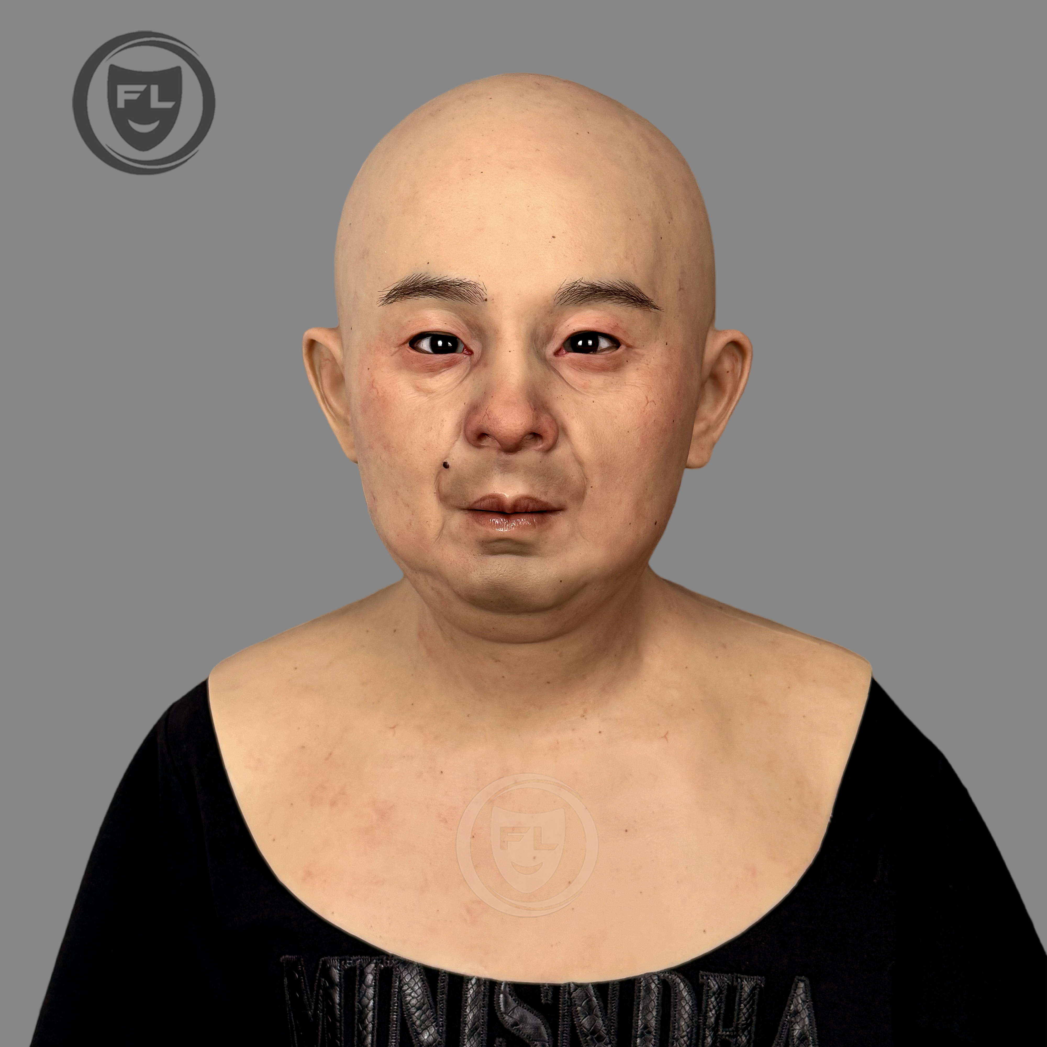 Lucas Ultra Realistic Elderly Silicone Mask | Full Head Old Man Cosplay Mask