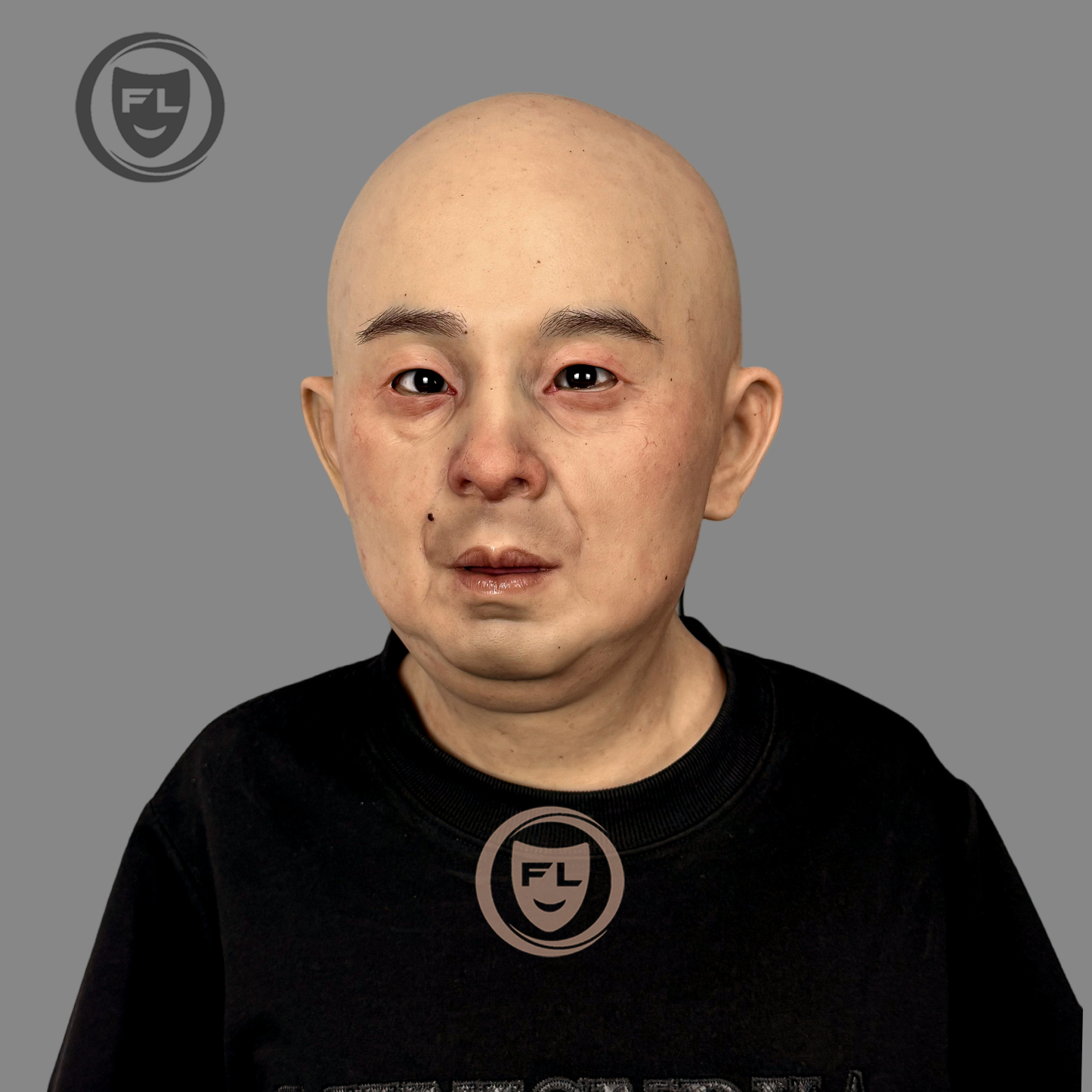 Lucas Ultra Realistic Elderly Silicone Mask | Full Head Old Man Cosplay Mask