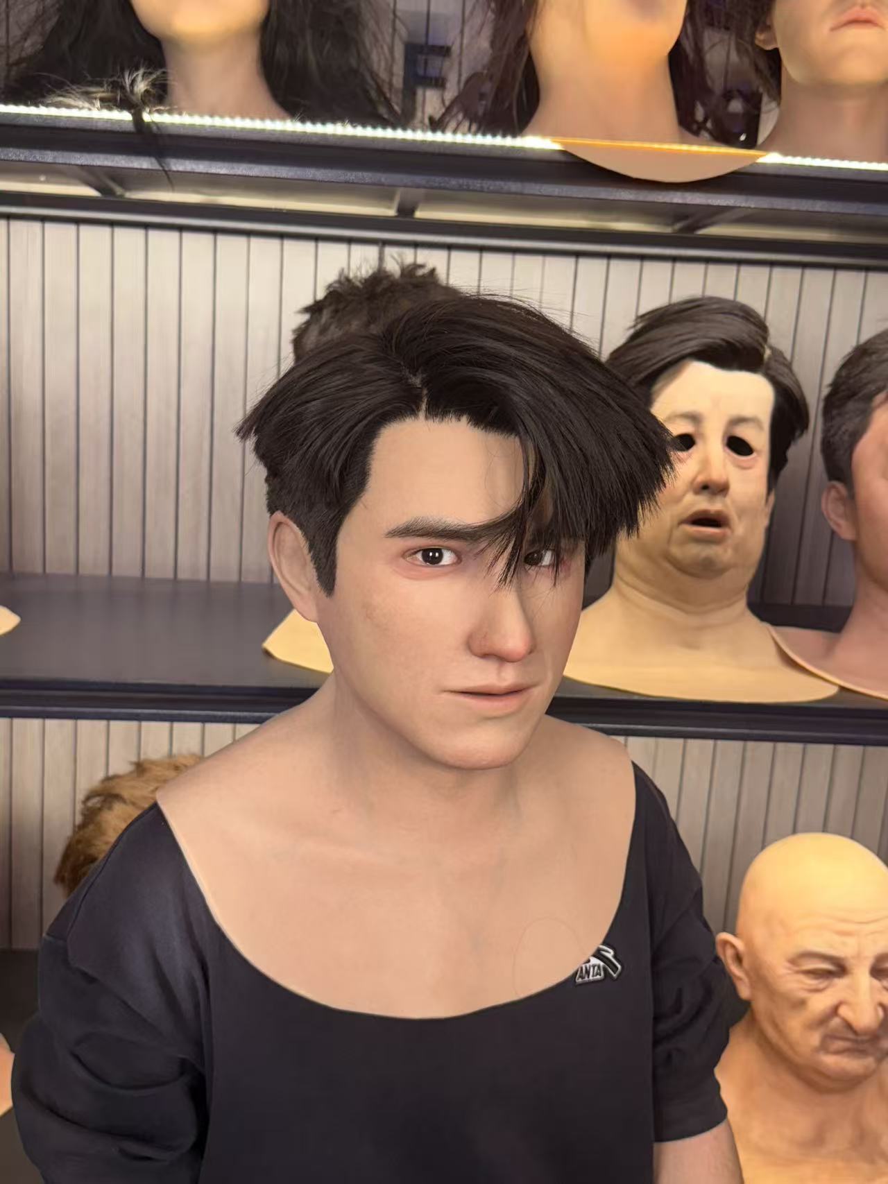 Edward Silicone Mask – Realistic Young Male Full Head Cosplay Prop