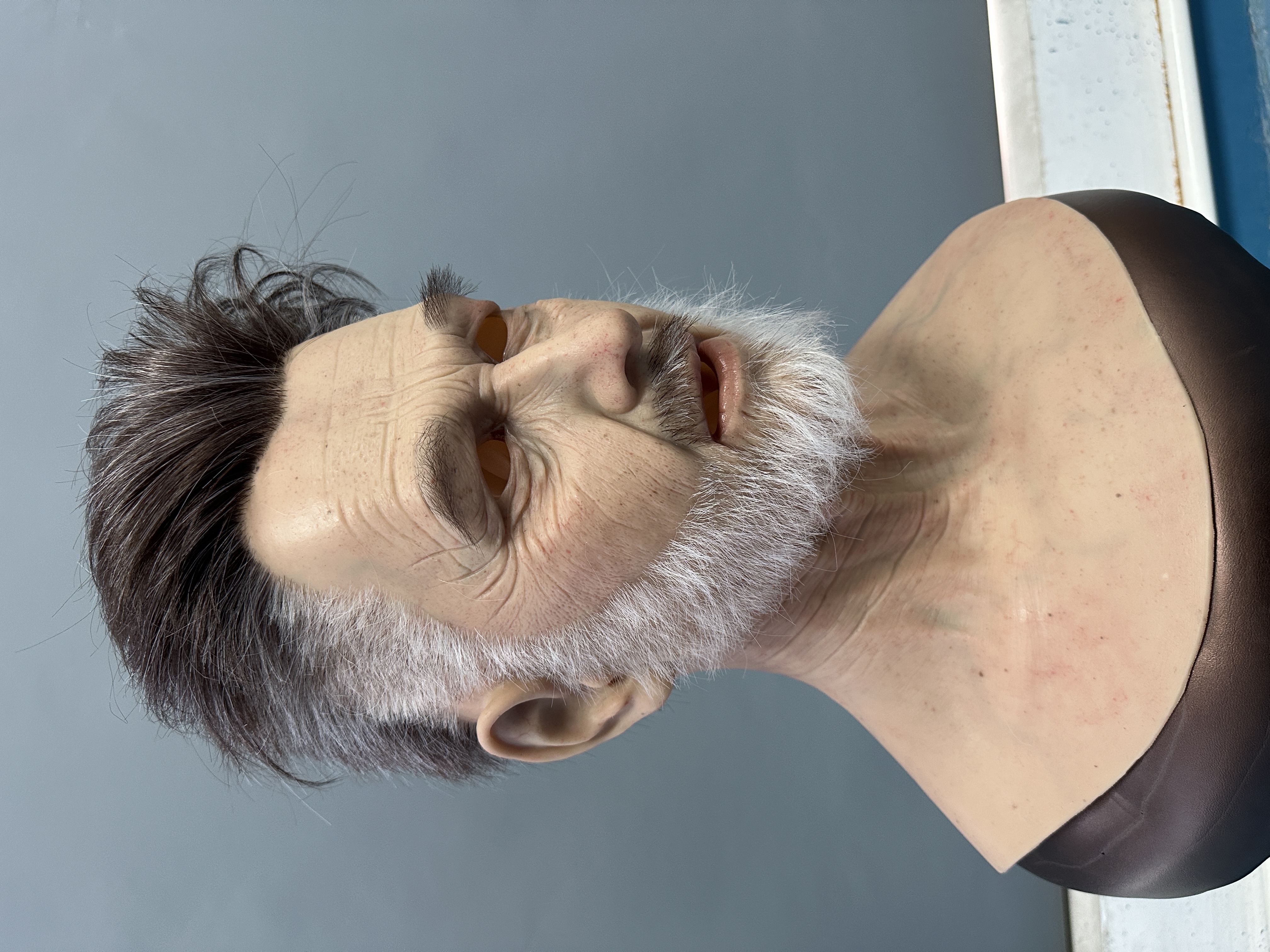 Handsome old grandpa