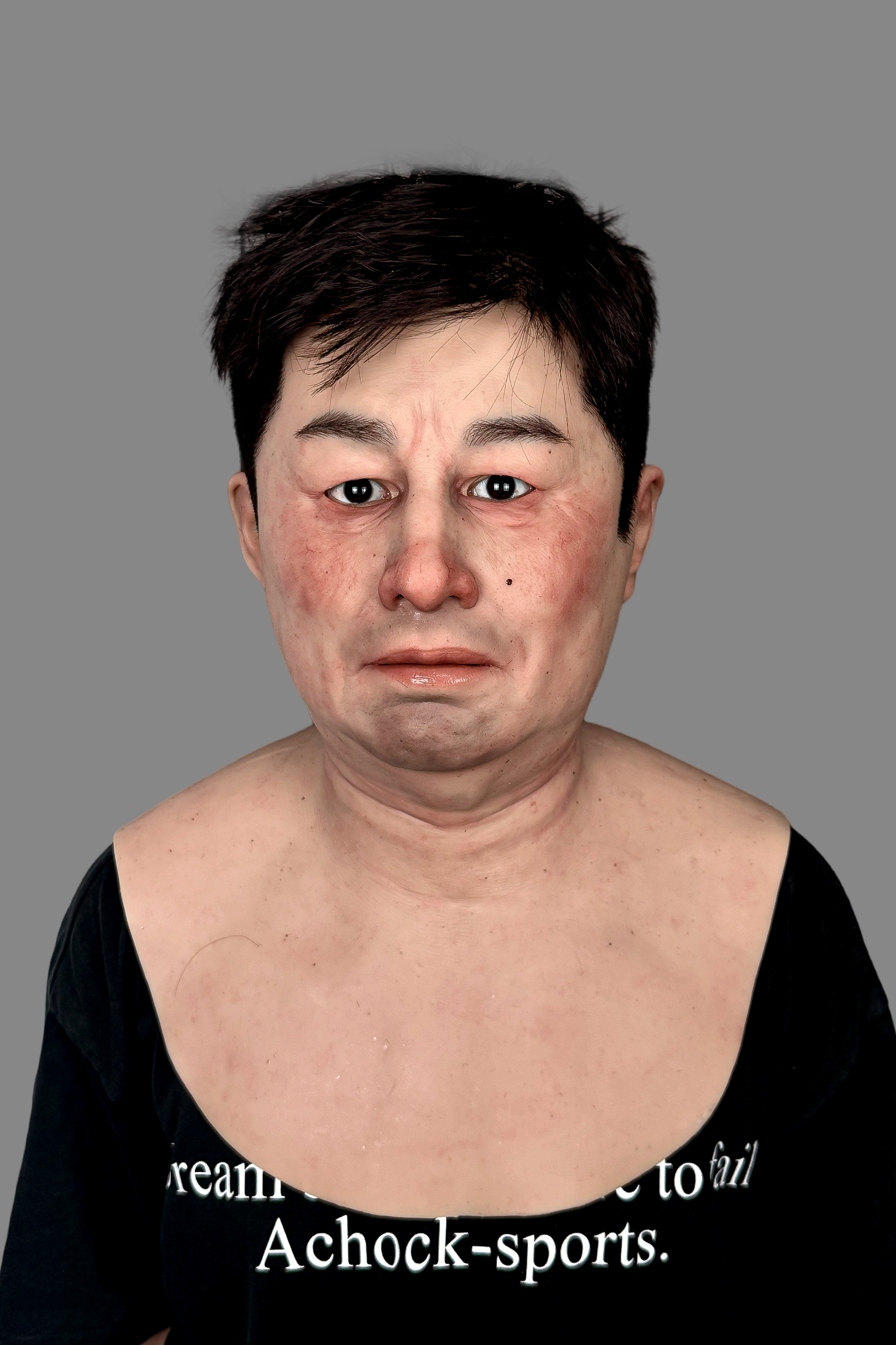 Lais Realistic Silicone Mask – Full Head Male Mask for Cosplay & Halloween