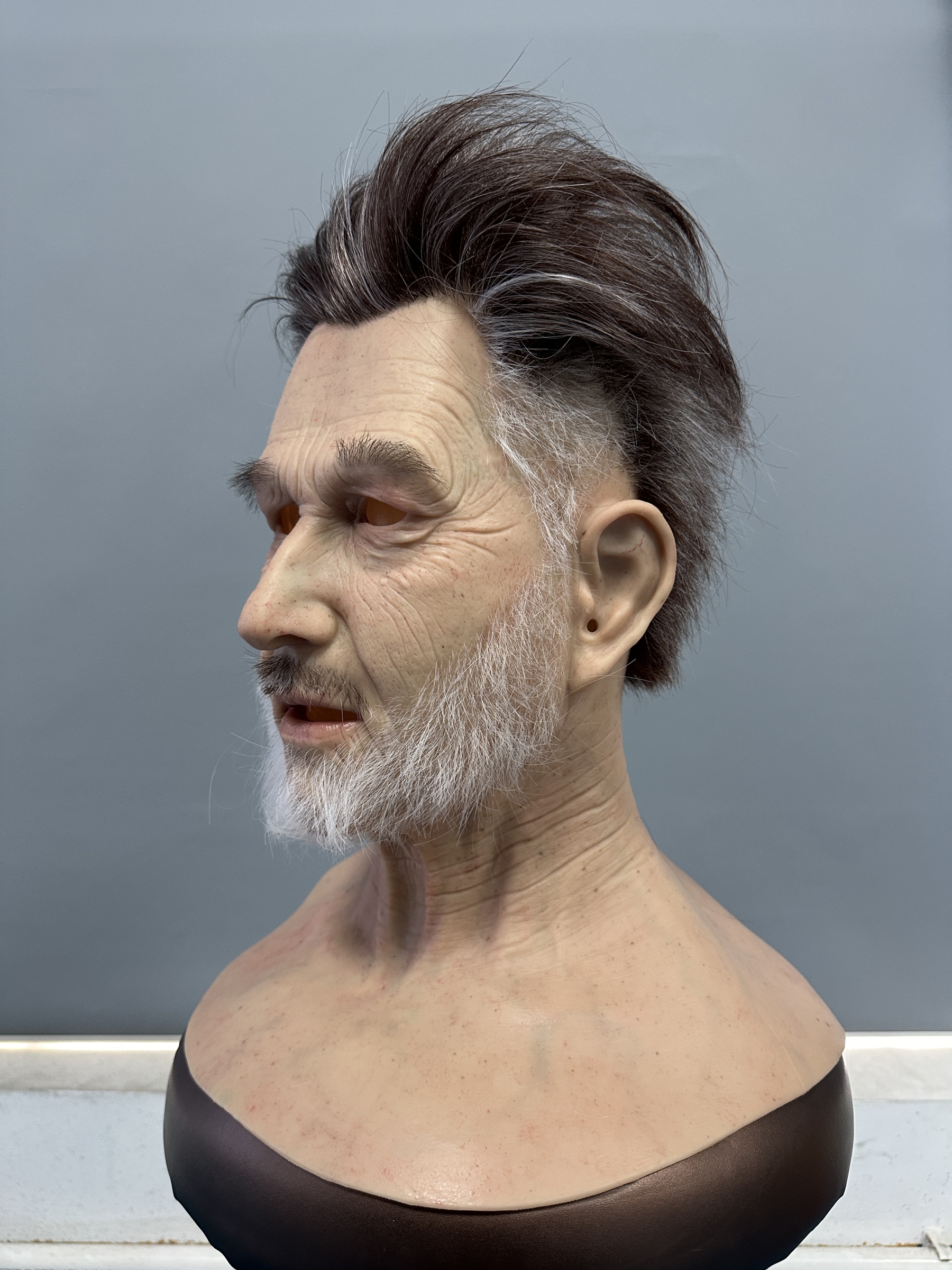 Handsome old grandpa