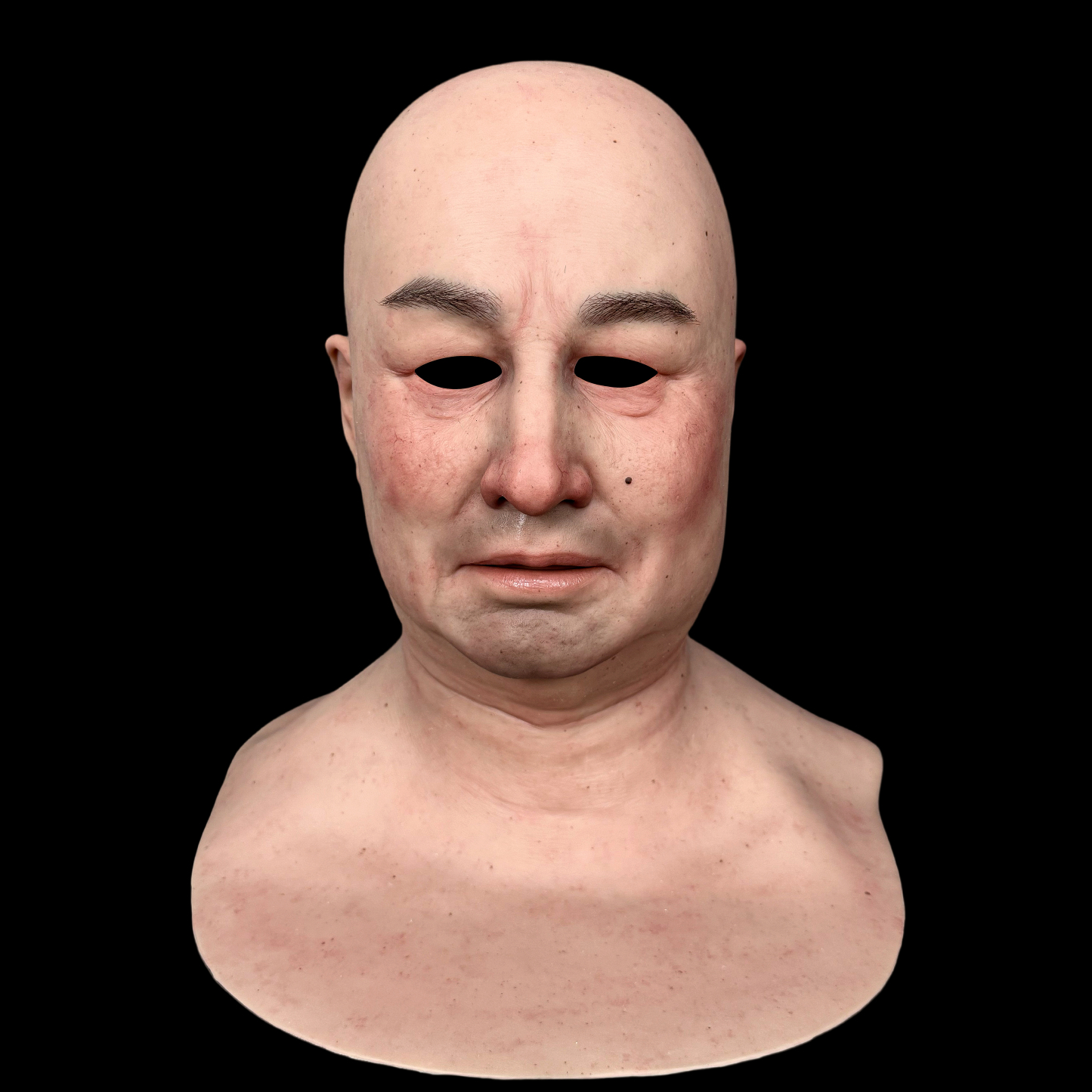 Elderly Full Head Silicone Mask for Halloween Cosplay – Fei Lang