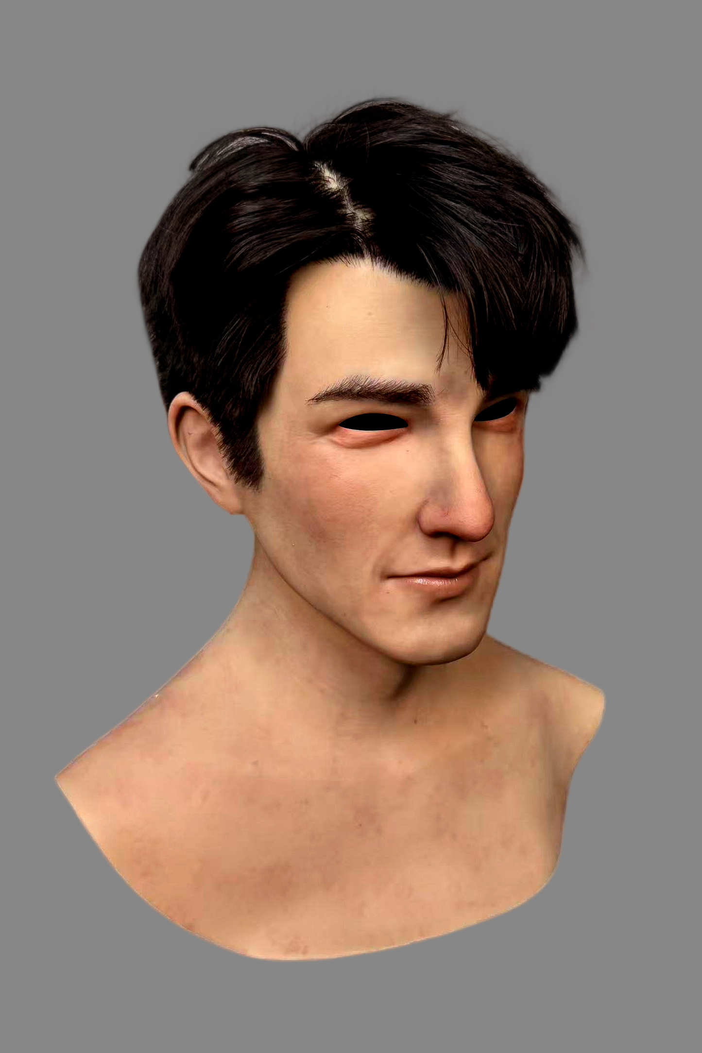 Edward Silicone Mask – Realistic Young Male Full Head Cosplay Prop