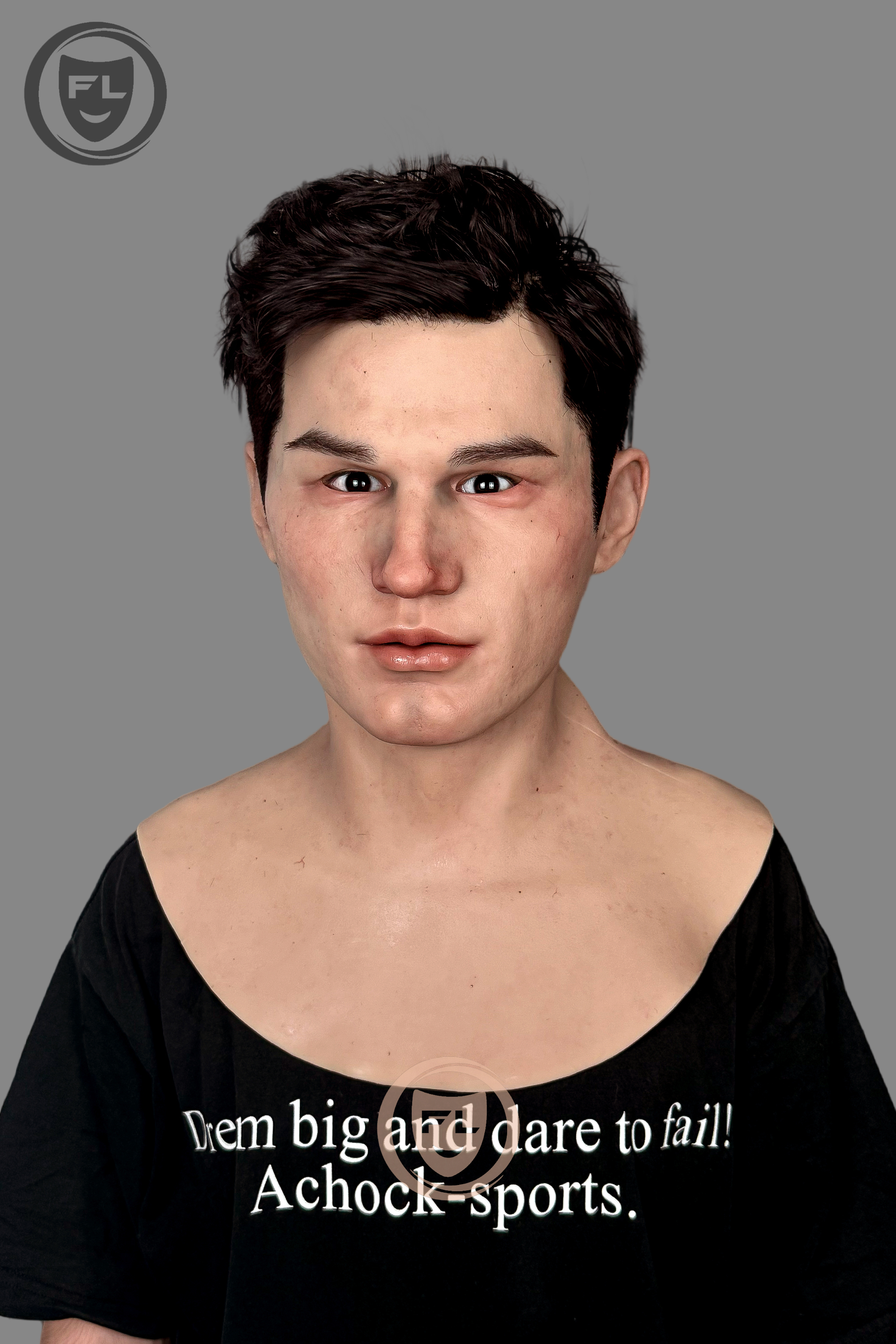 Light Ultra Realistic Silicone Mask – Full Head Cosplay, Halloween & Film Prop