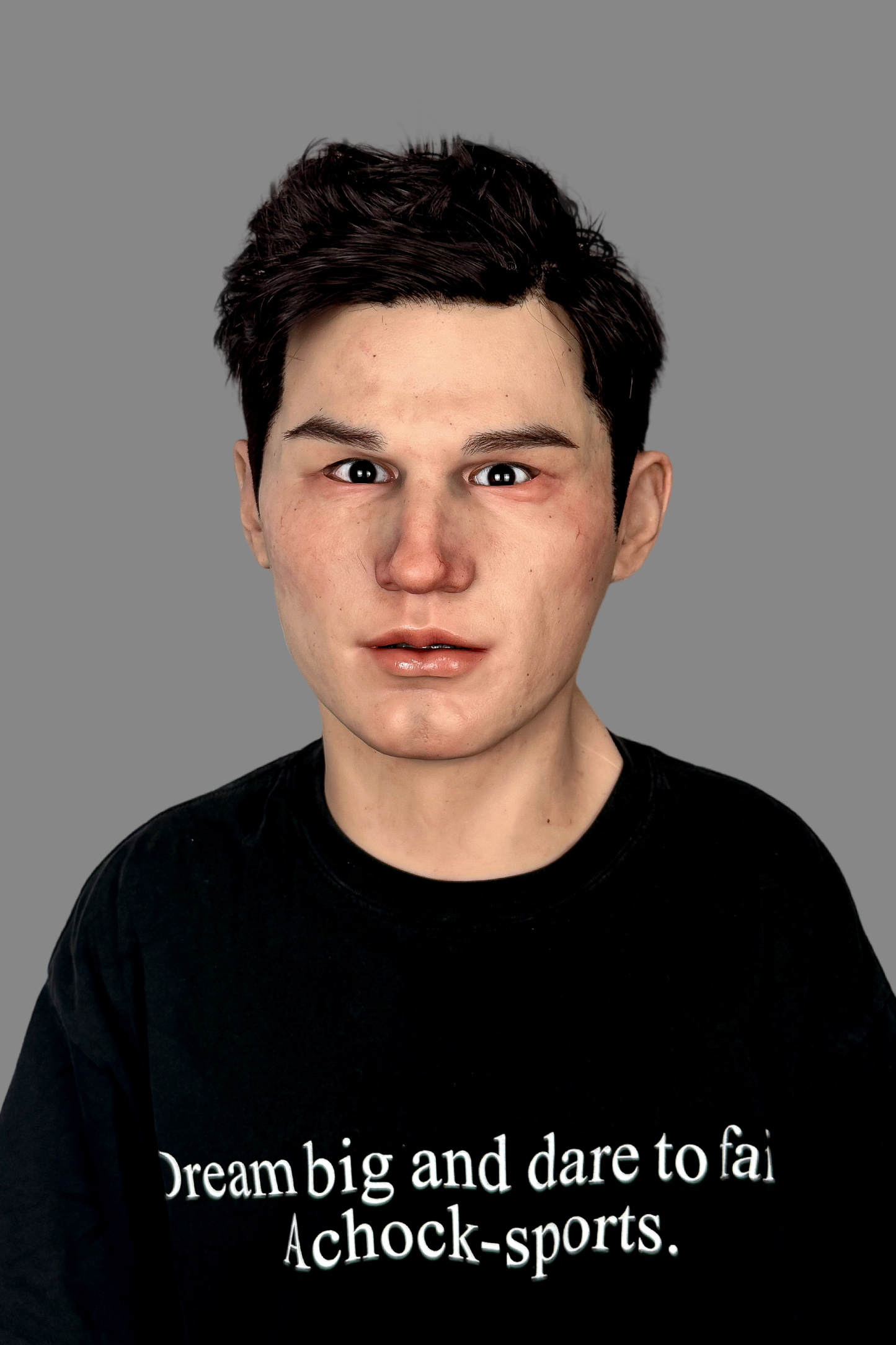 Light Realistic Silicone Mask – Full Head Male Mask for Cosplay & Halloween