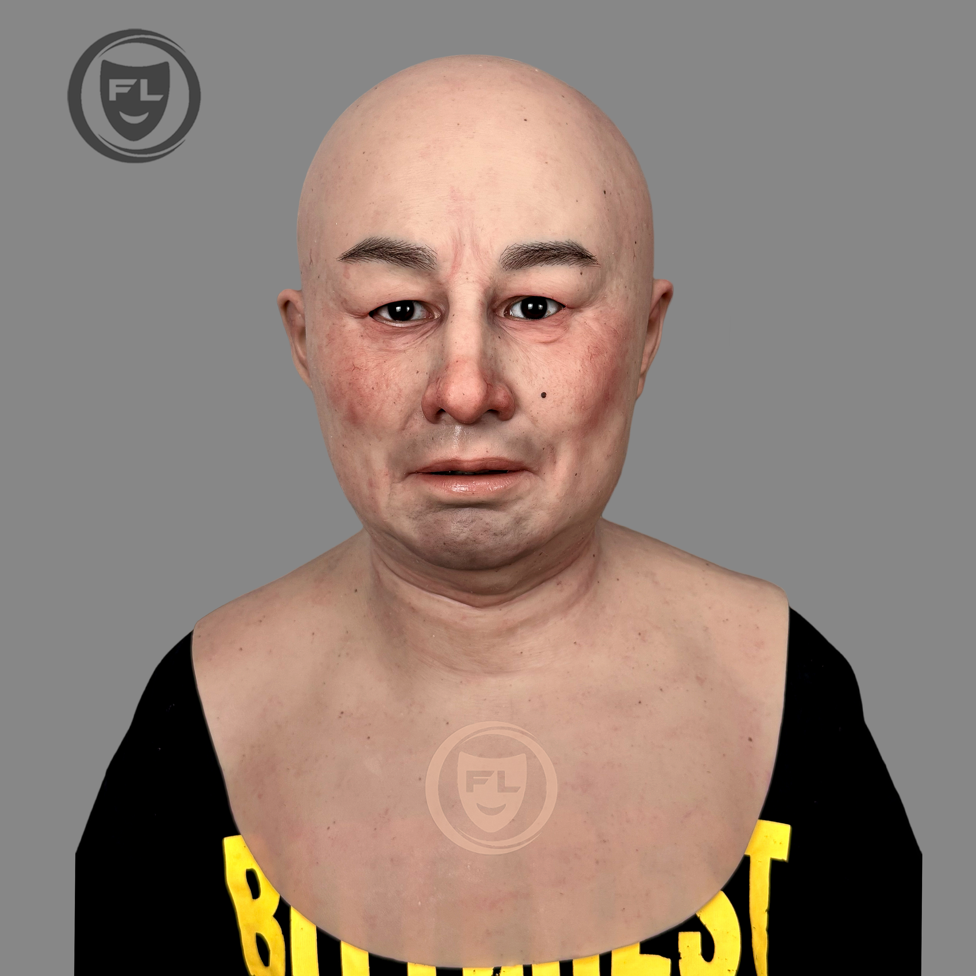 Lais Realistic Old Man Silicone Mask | Ultra Realistic Full Head Cosplay Mask