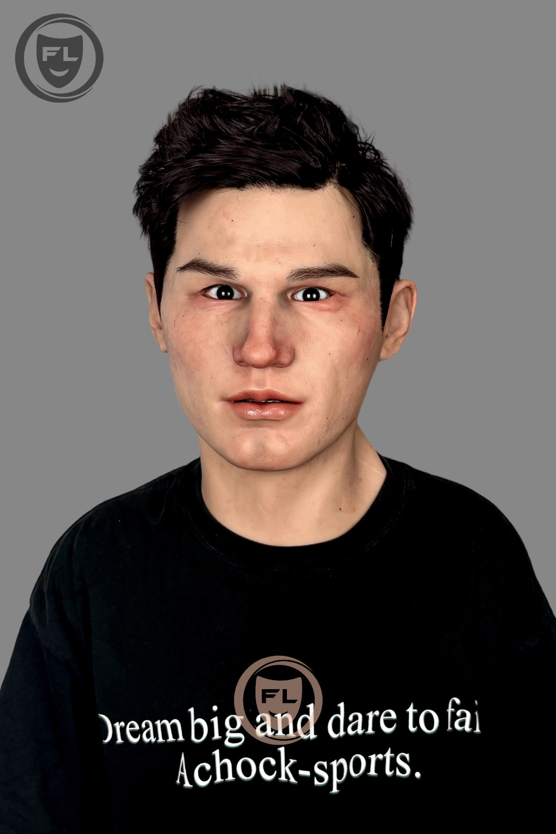 Light Ultra Realistic Silicone Mask – Full Head Cosplay, Halloween & Film Prop