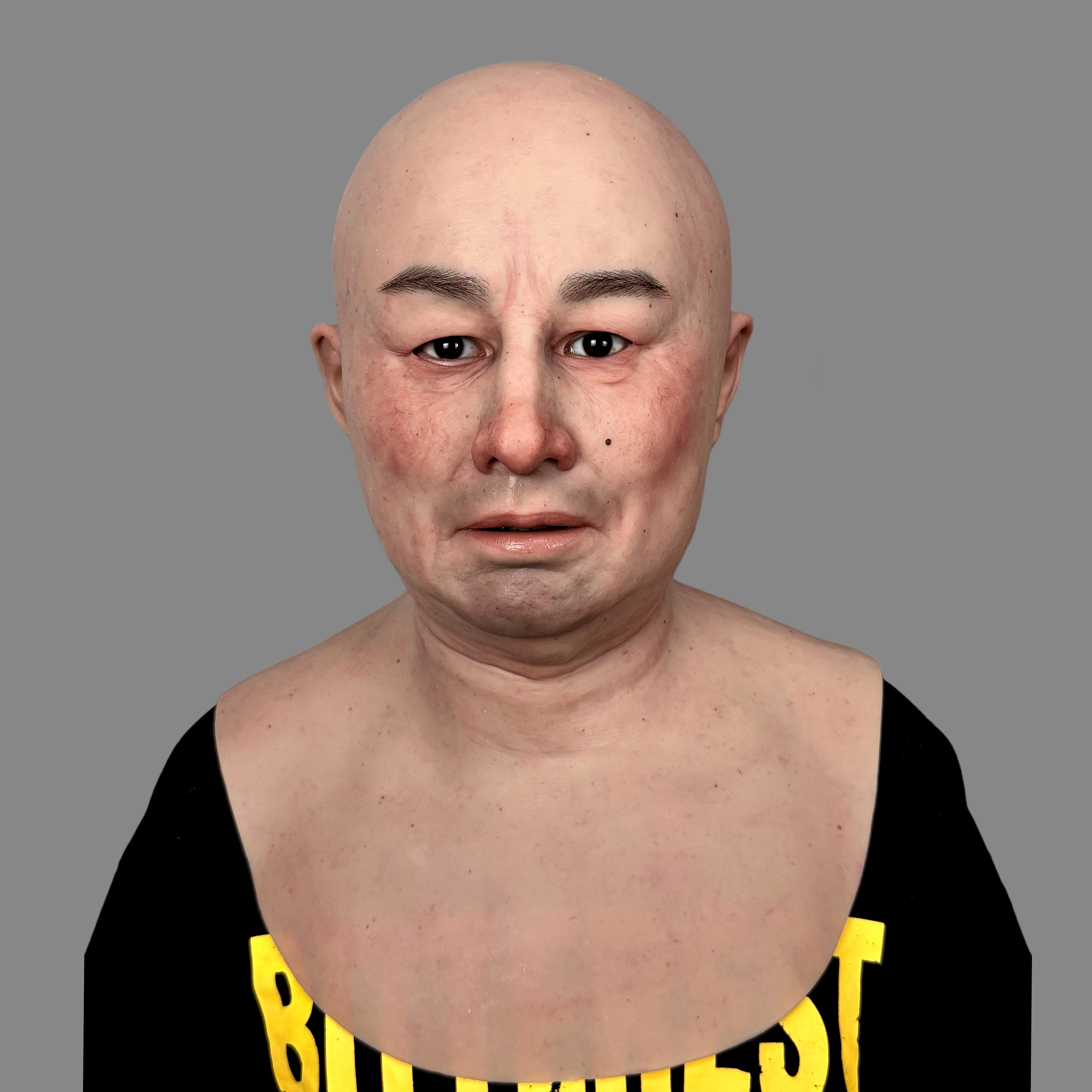 Elderly Full Head Silicone Mask for Halloween Cosplay – Fei Lang