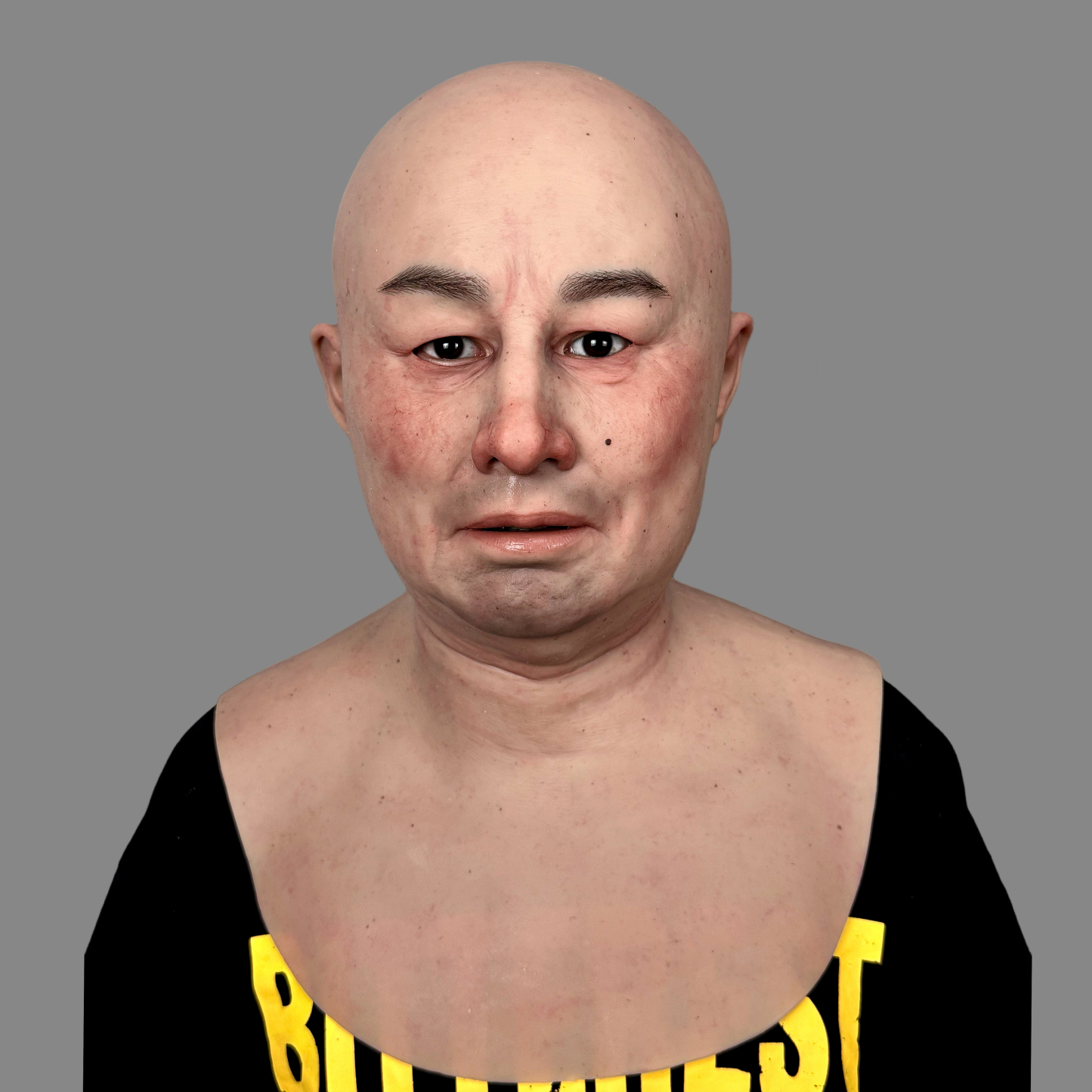 Elderly Full Head Silicone Mask for Halloween Cosplay – Fei Lang