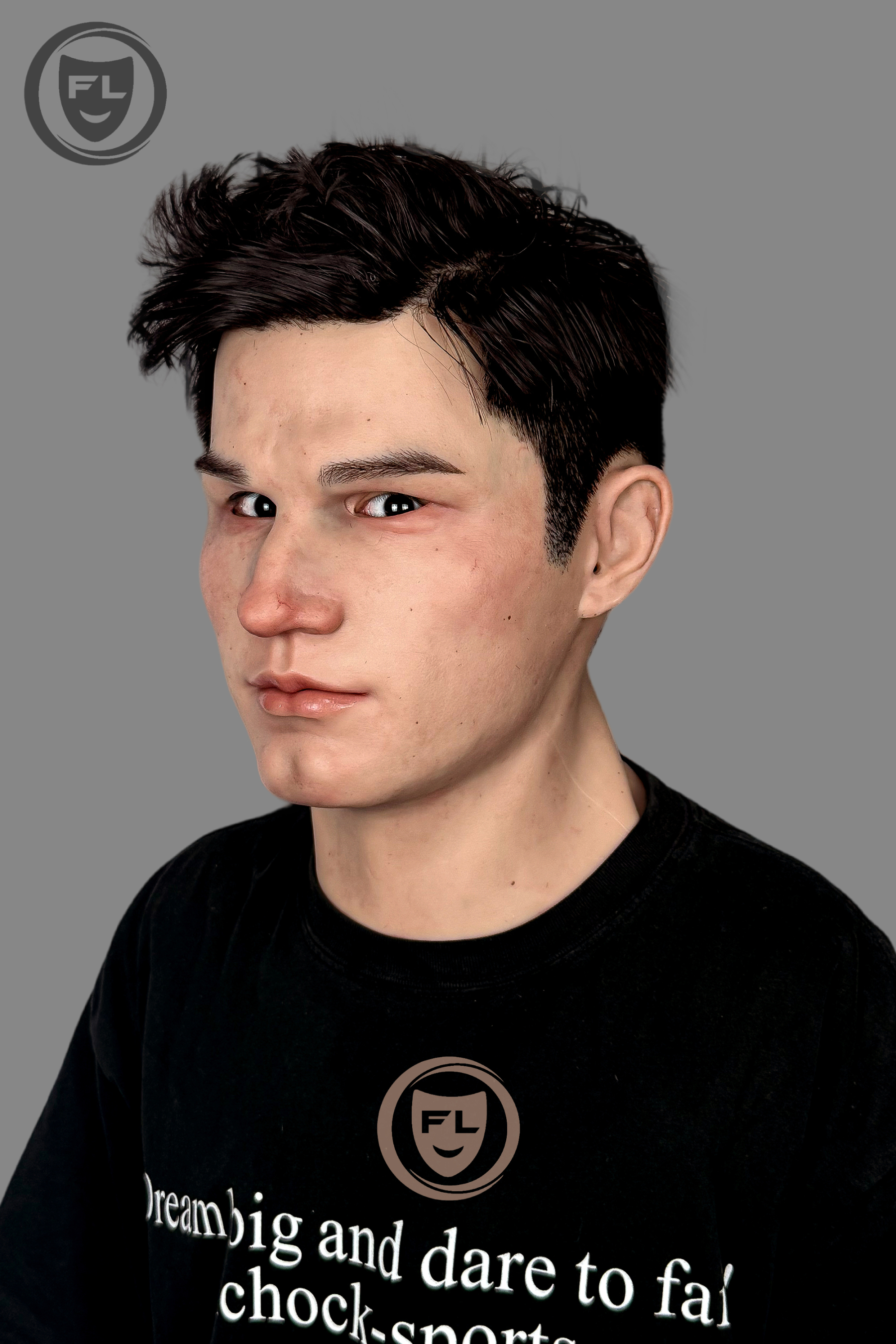 Light Ultra Realistic Silicone Mask – Full Head Cosplay, Halloween & Film Prop