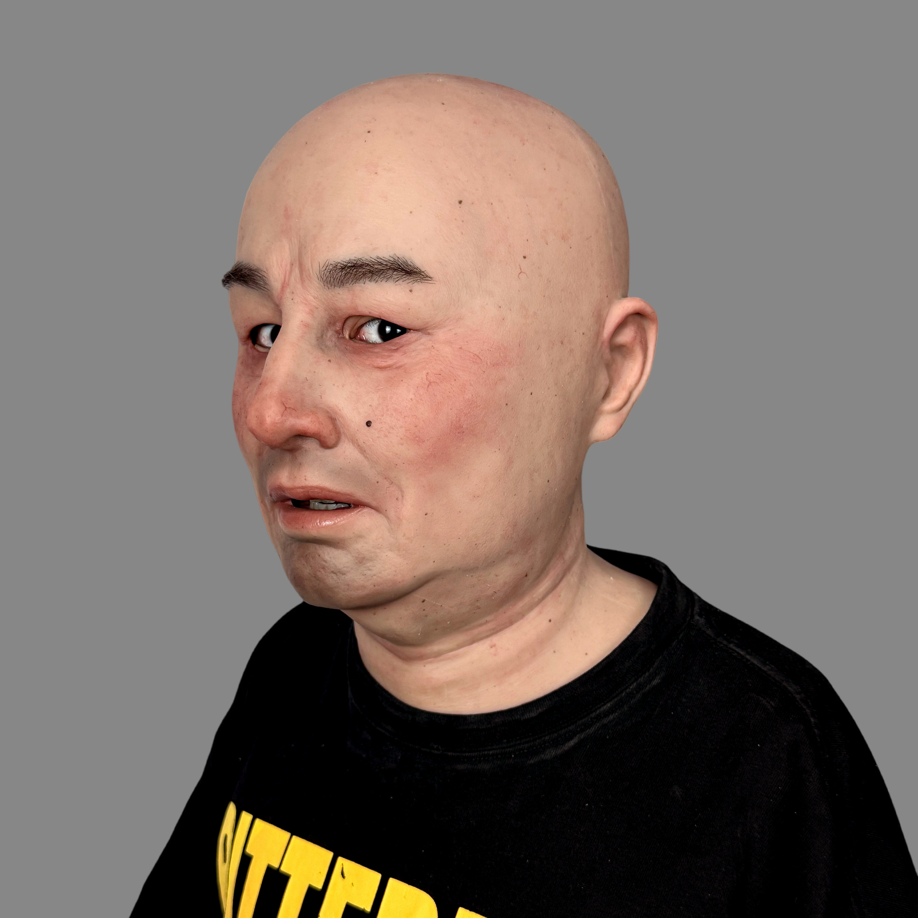 Elderly Full Head Silicone Mask for Halloween Cosplay – Fei Lang