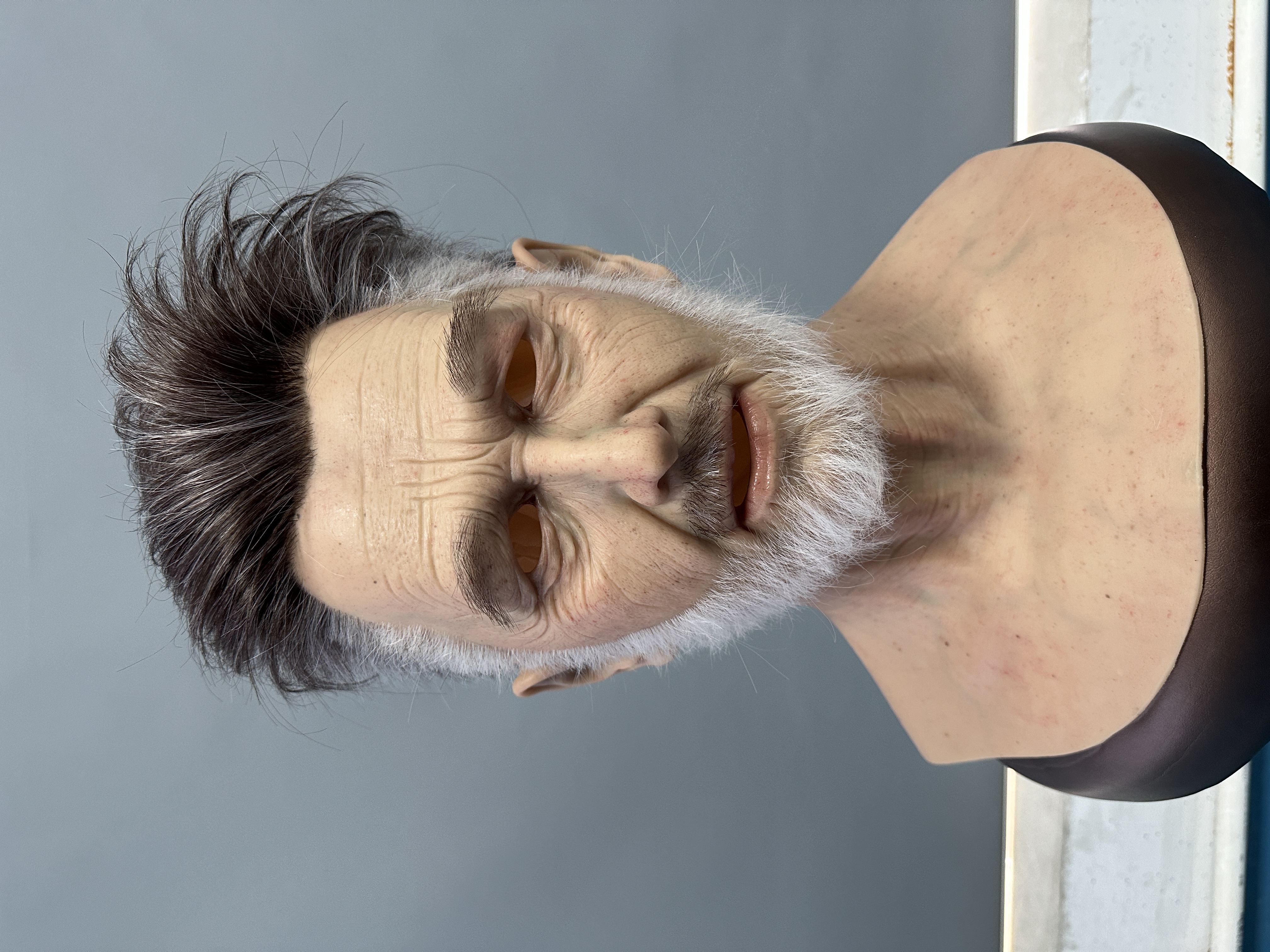 Handsome old grandpa