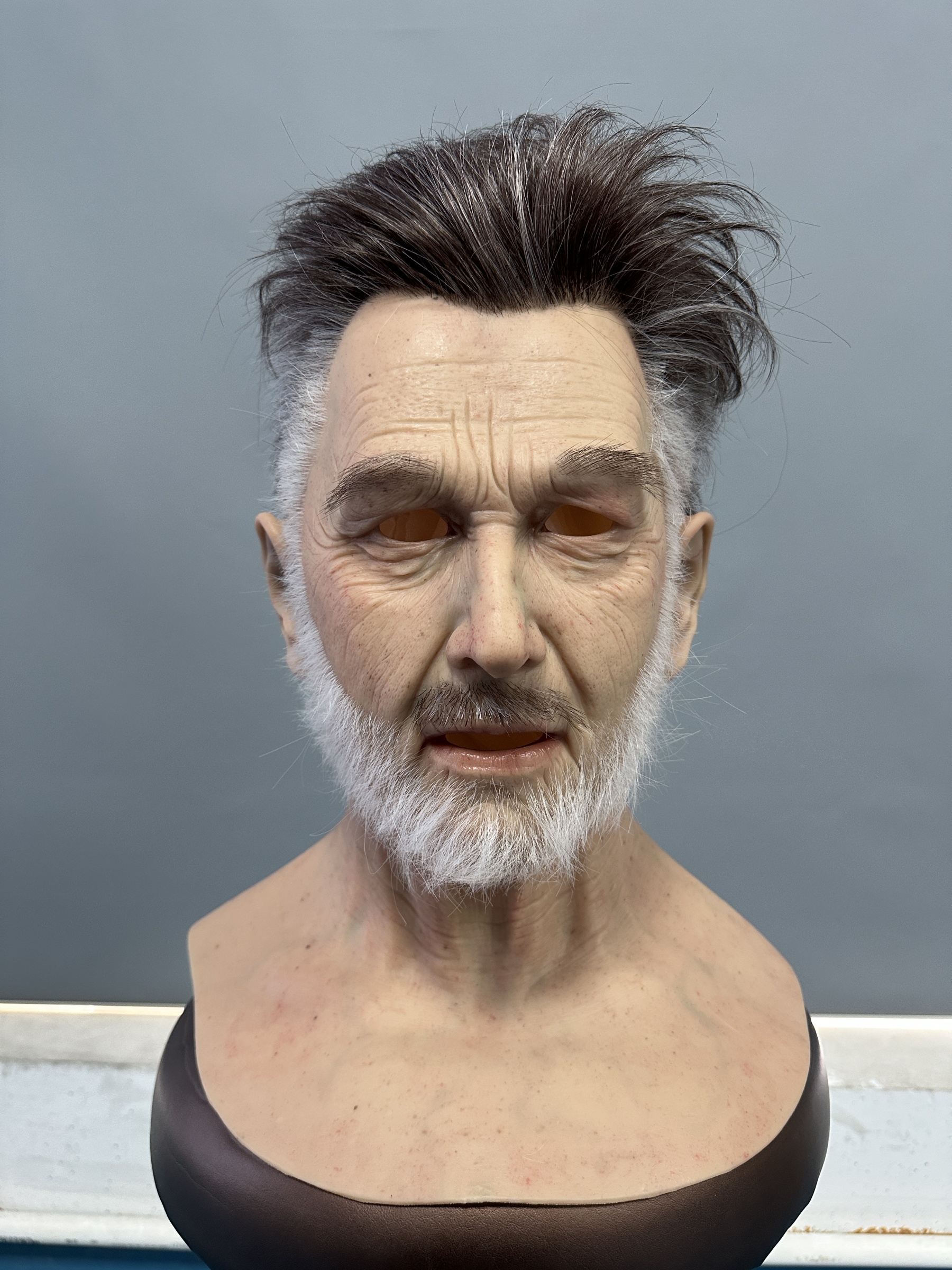 Handsome old grandpa