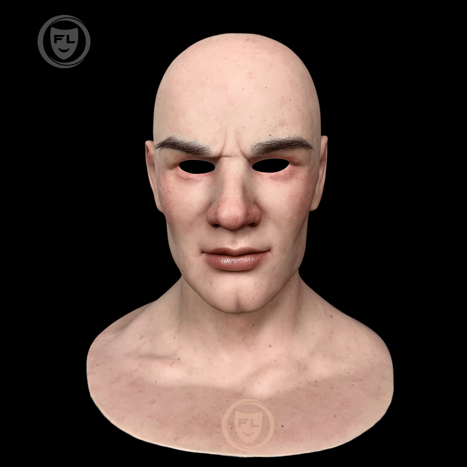 Hunter Ultra Realistic Silicone Mask | Full Head SFX Cosplay & Film Mask