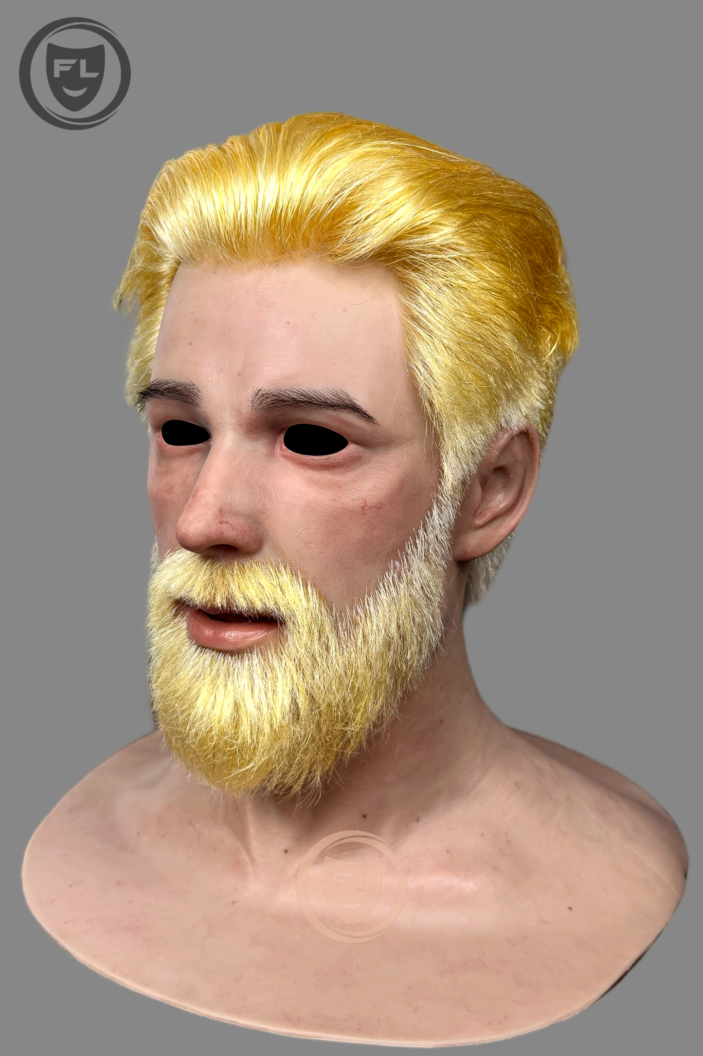 Sturgy Ultra Realistic Silicone Mask – Full Head Cosplay, Halloween & Film Prop