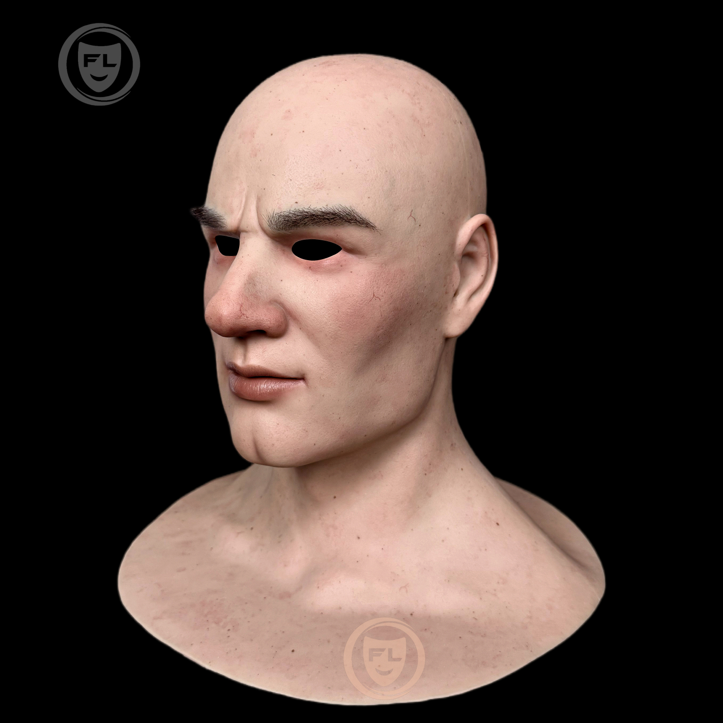 Hunter Ultra Realistic Silicone Mask | Full Head SFX Cosplay & Film Mask