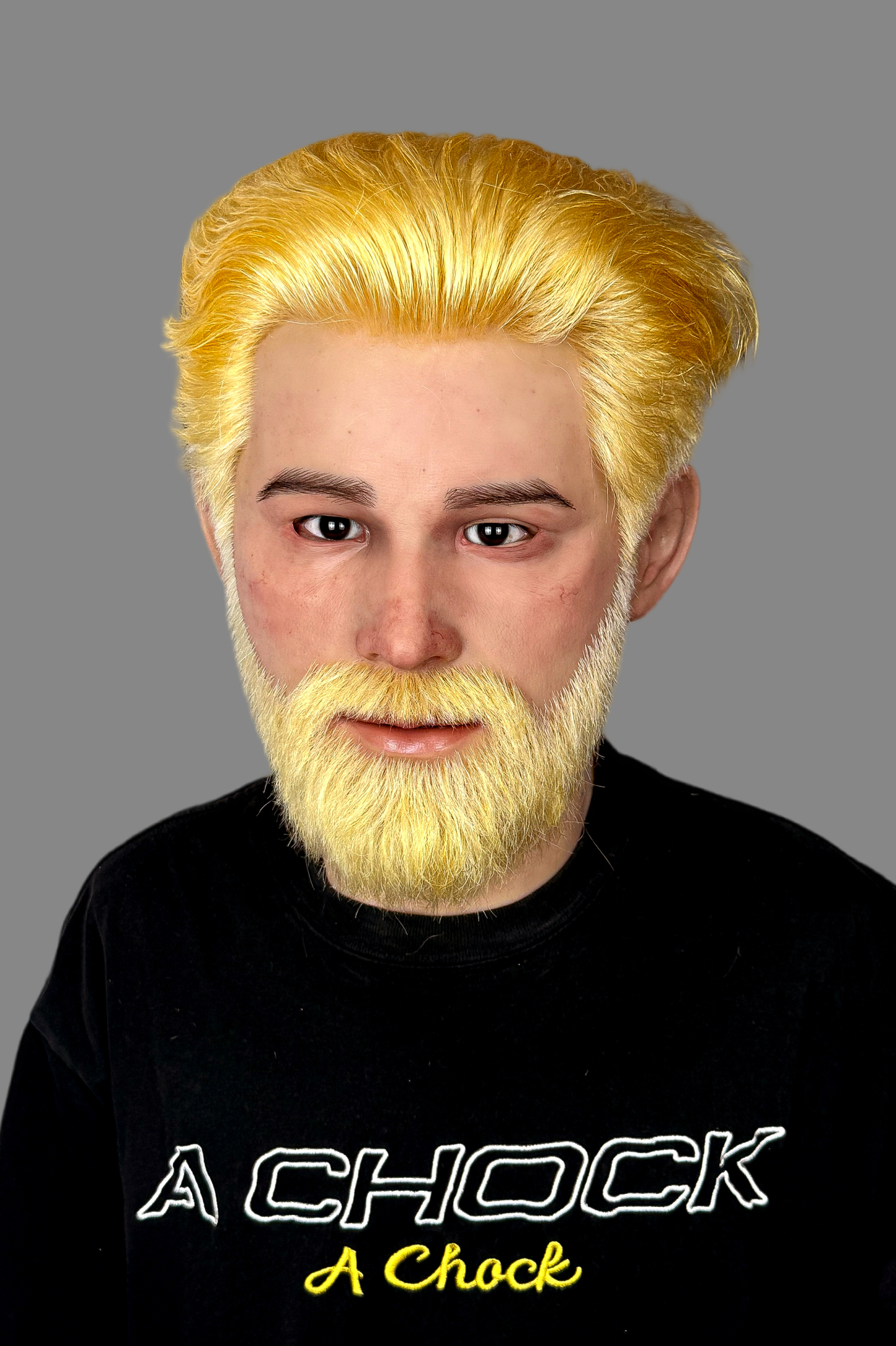 Sturgy Realistic Silicone Mask – Full Head Male Mask for Cosplay & Halloween