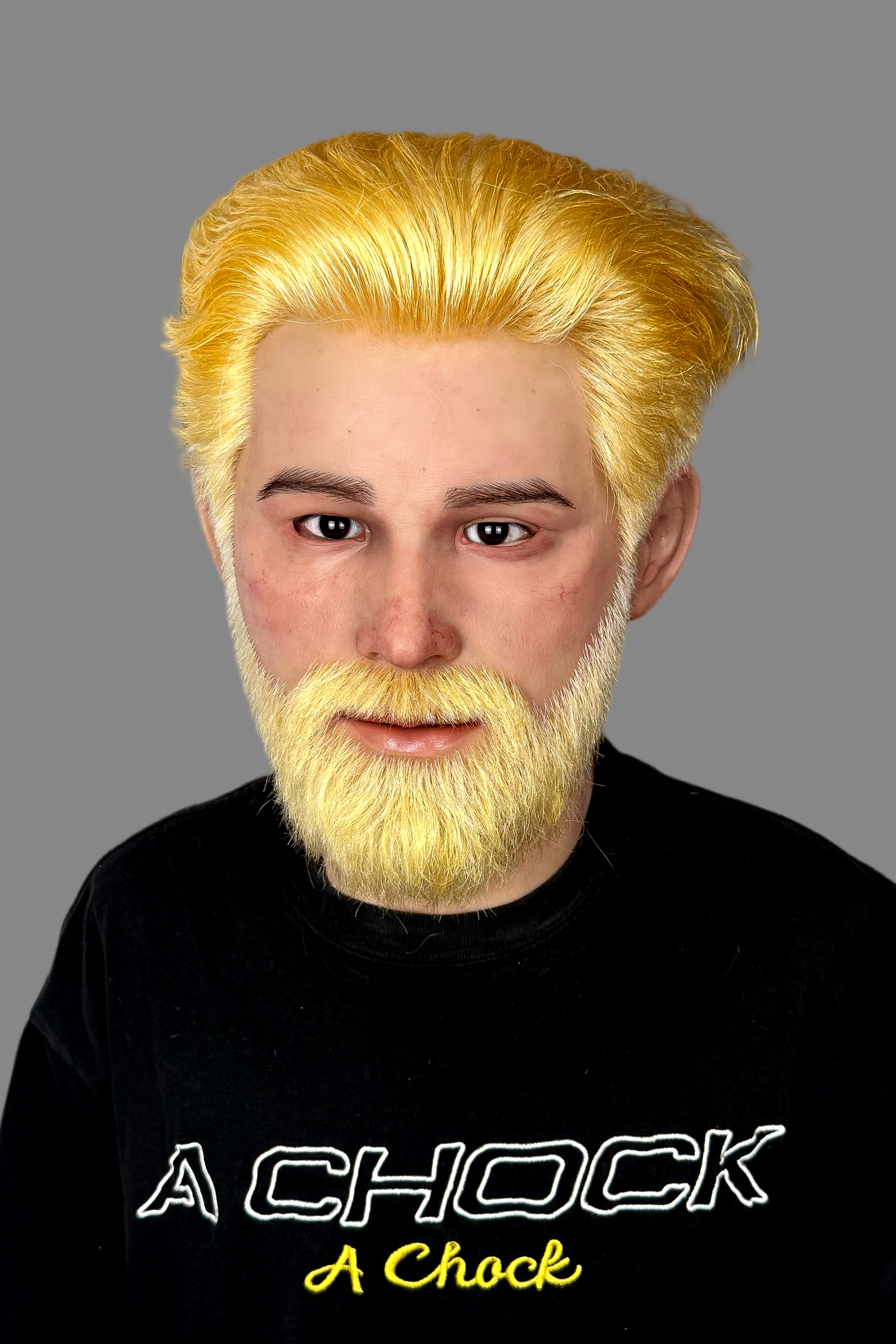 Sturgy Realistic Silicone Mask – Full Head Male Mask for Cosplay & Halloween