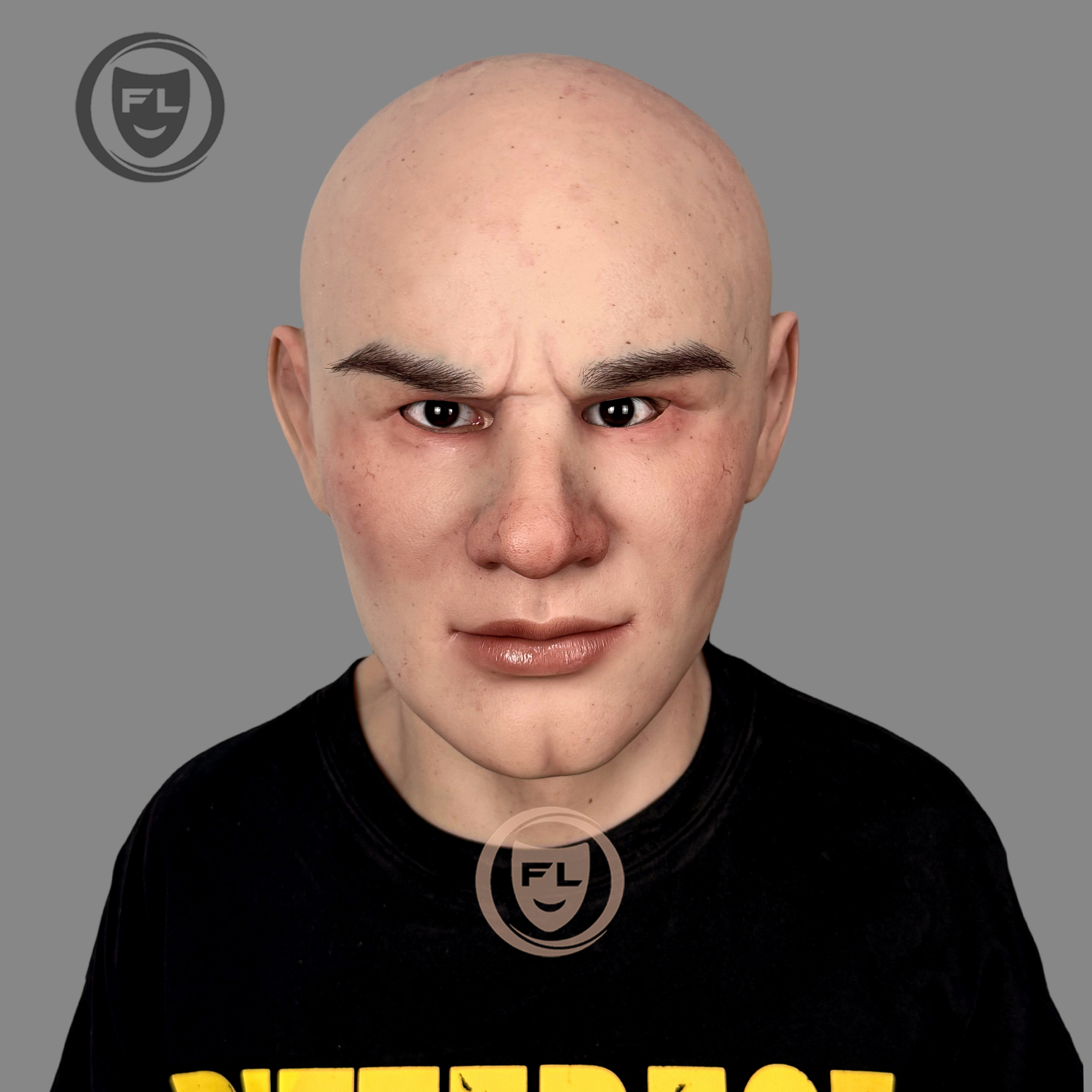 Hunter Ultra Realistic Silicone Mask | Full Head SFX Cosplay & Film Mask