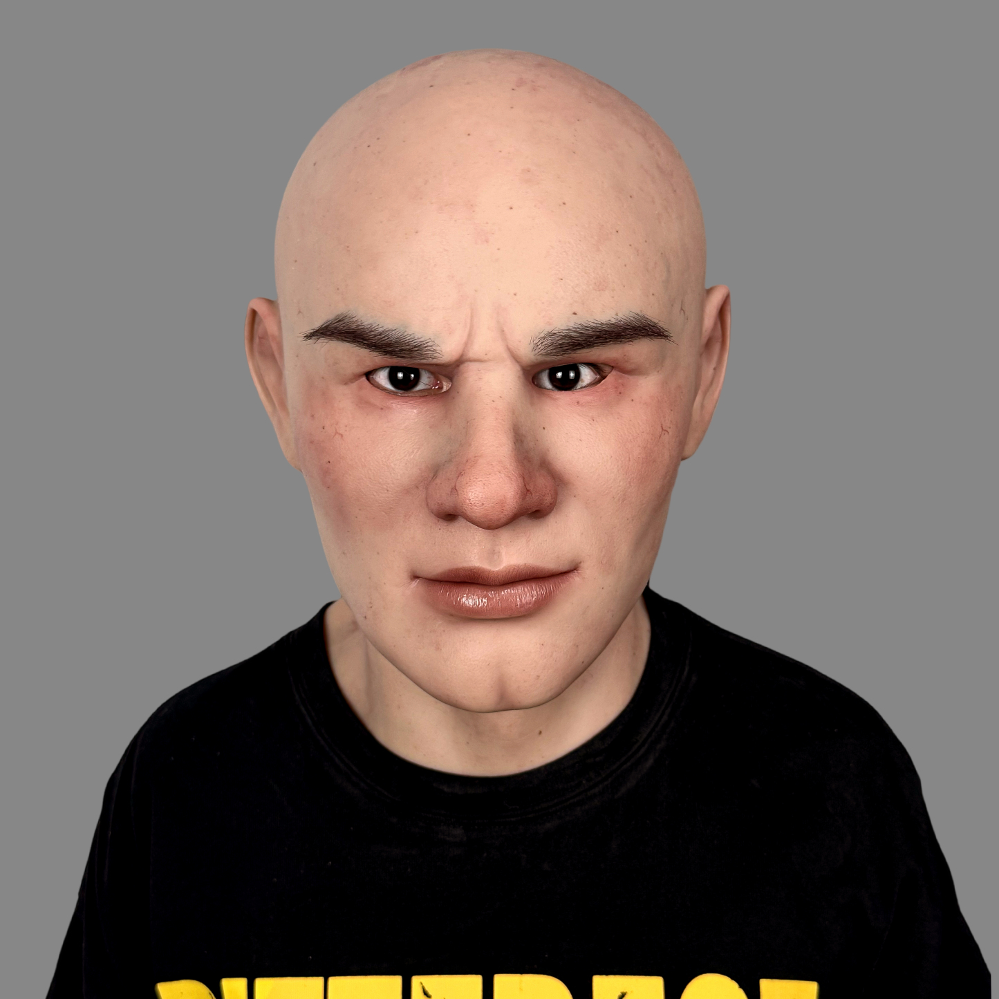 Hunter Hollywood SFX Silicone Mask - Ultra-Realistic Full Head Cover for Halloween/Cosplay/Film