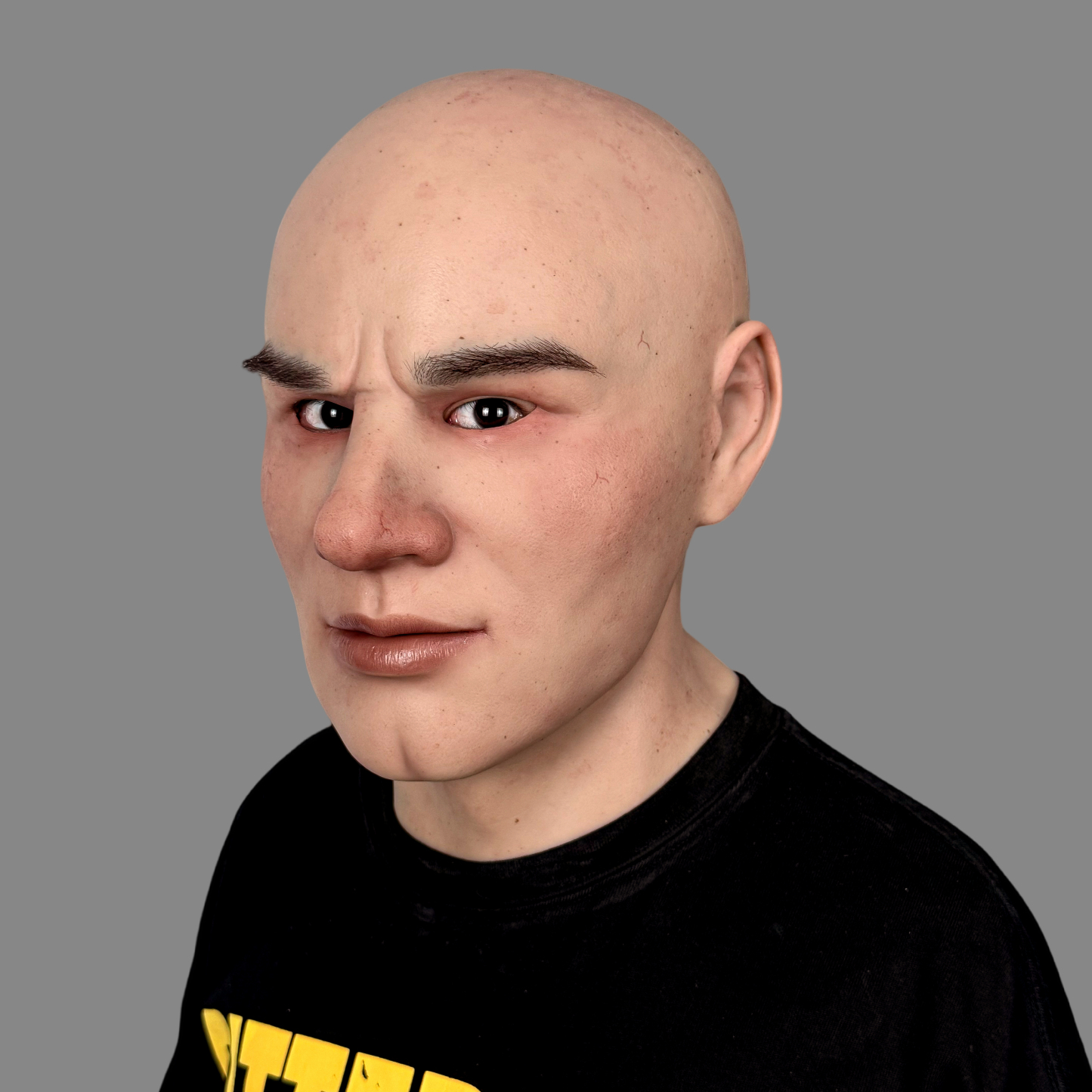 Hunter Hollywood SFX Silicone Mask - Ultra-Realistic Full Head Cover for Halloween/Cosplay/Film