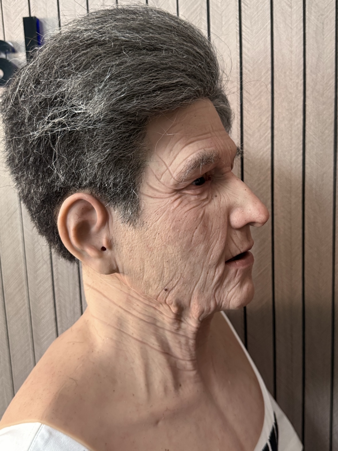 Handsome old grandpa