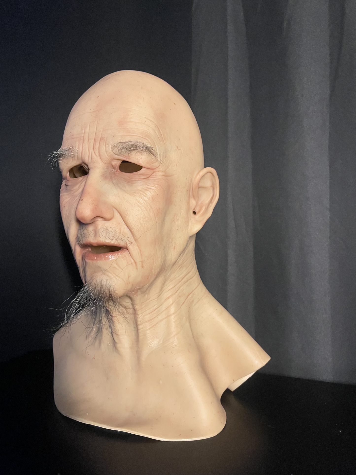 Old Grandpa with a Beard