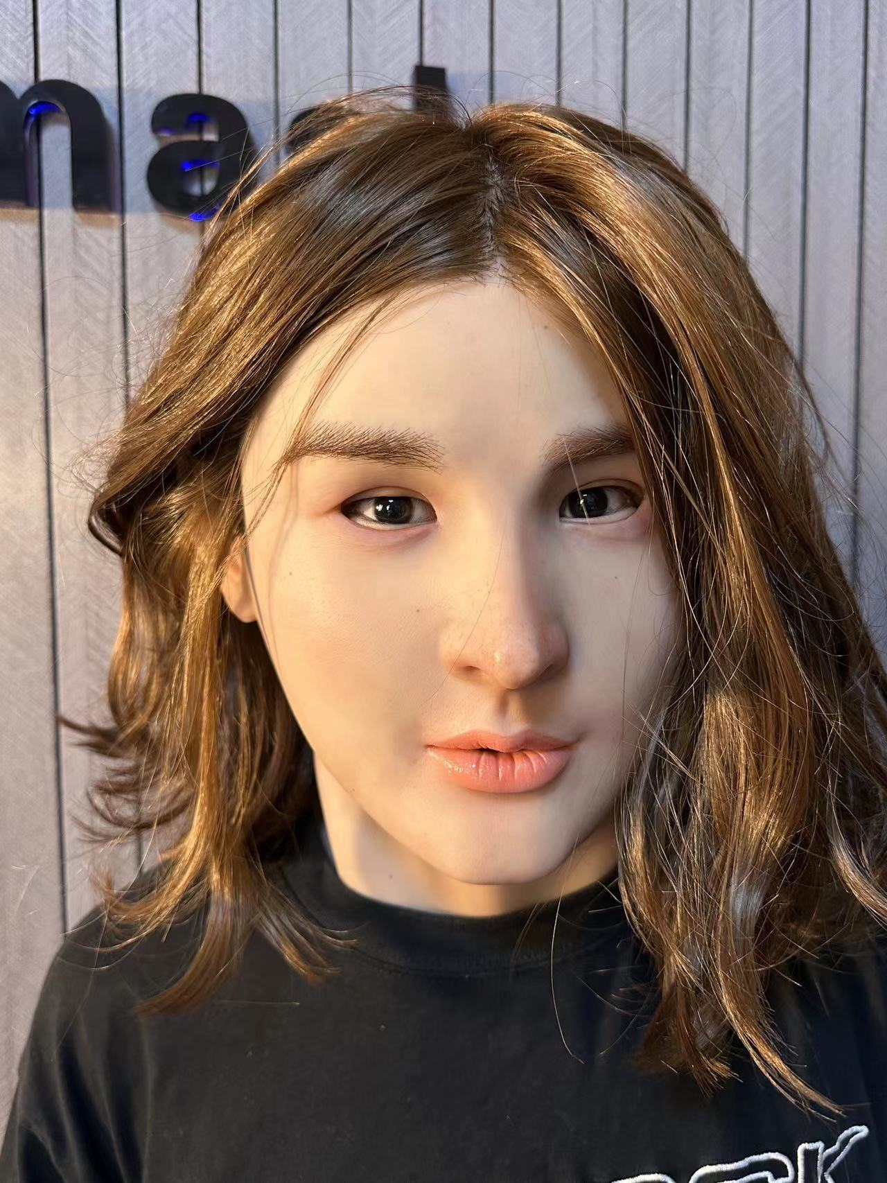 Beautiful woman with short hair