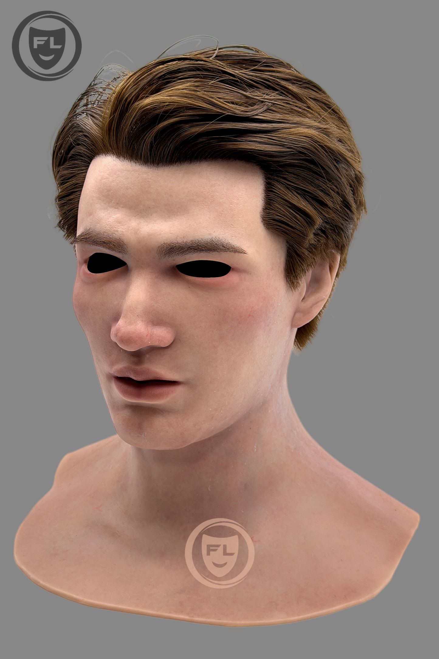 Ultra Realistic Silicone Mask Full Head – Movie Quality Cosplay Mask for Halloween, Film & Costume Events