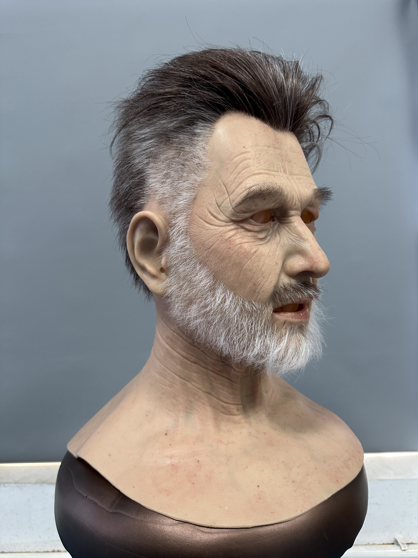 Handsome old grandpa