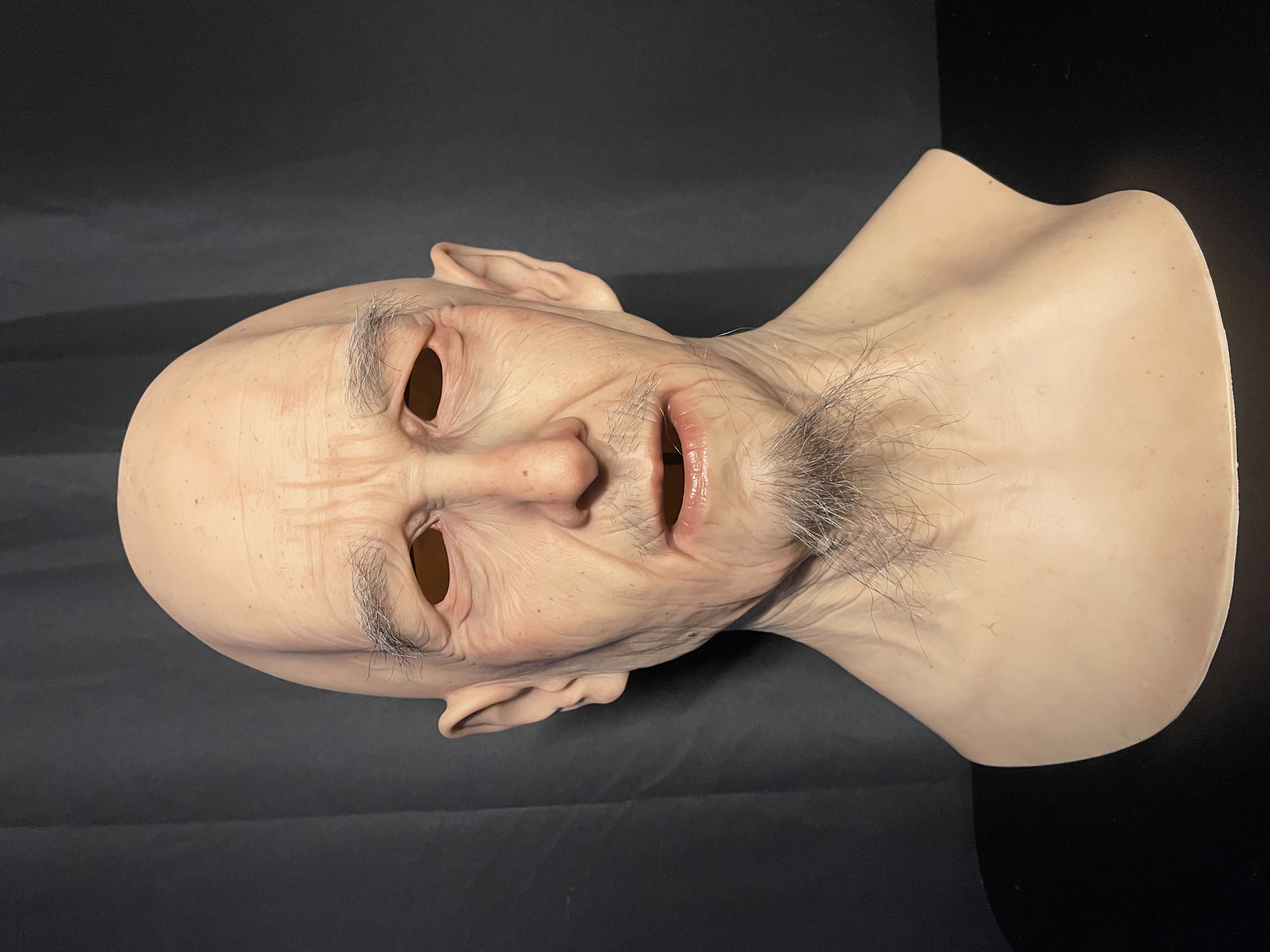 Old Grandpa with a Beard