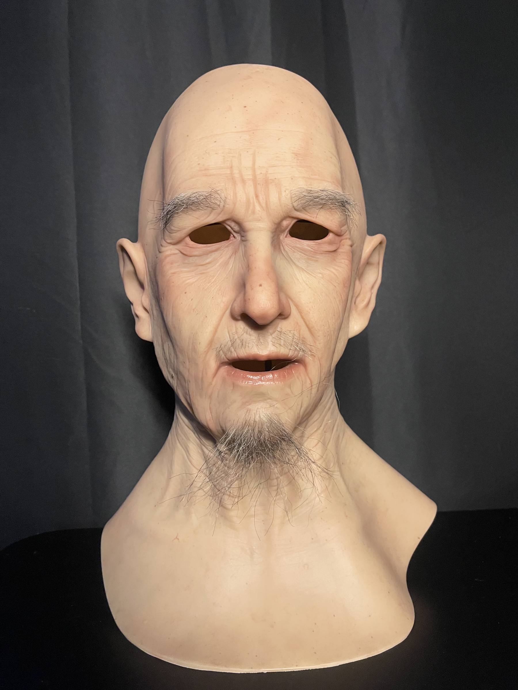 Old Grandpa with a Beard