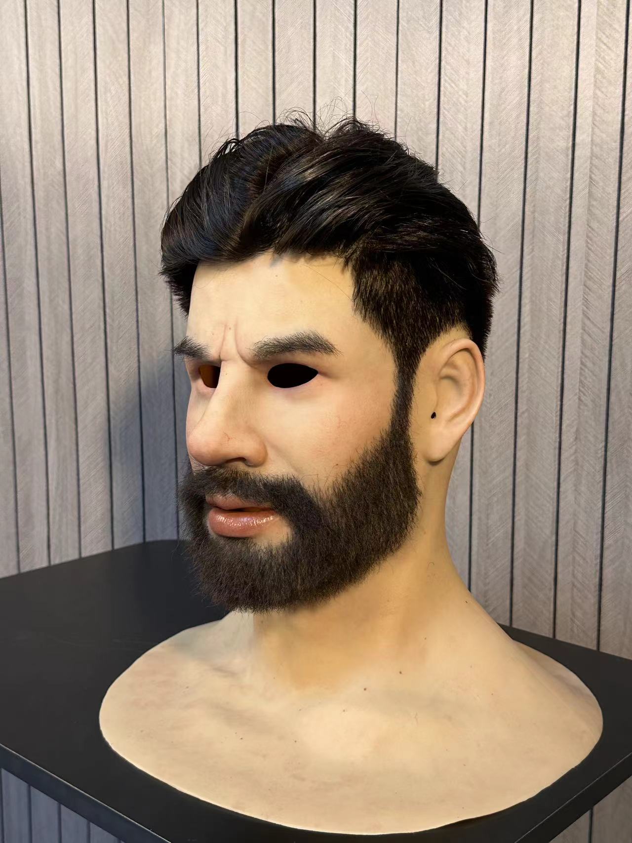 Brother with a beard