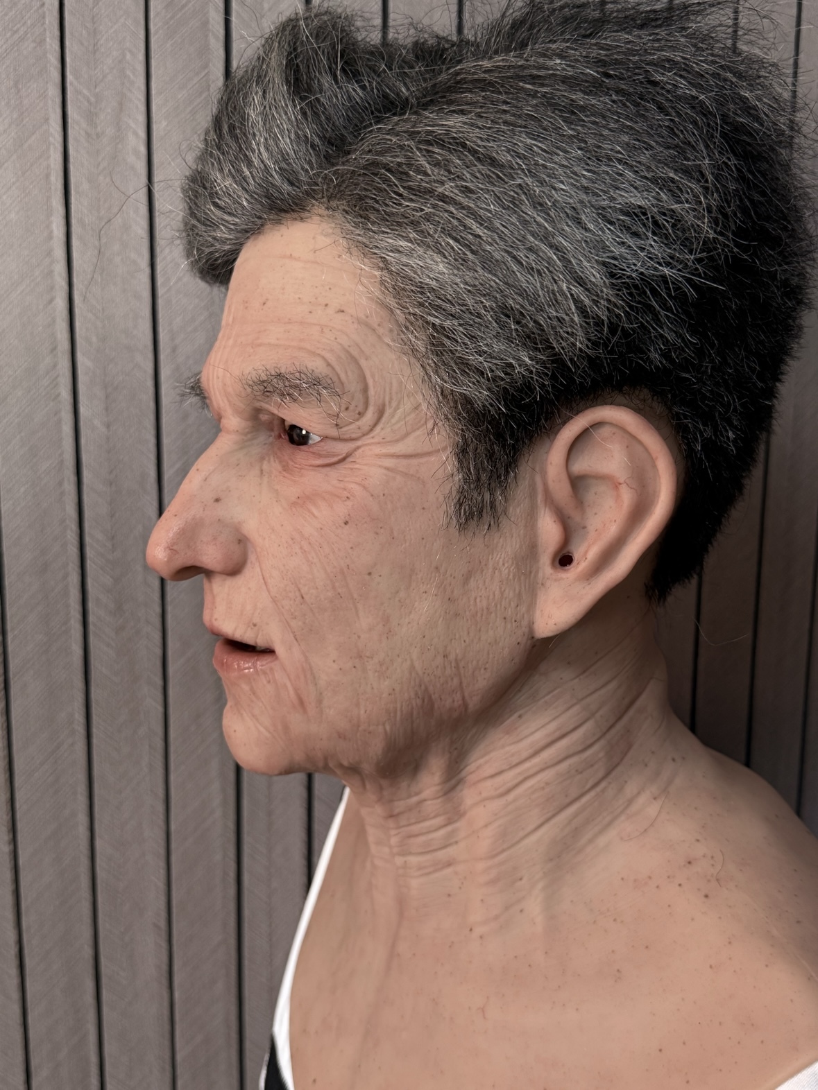 Handsome old grandpa