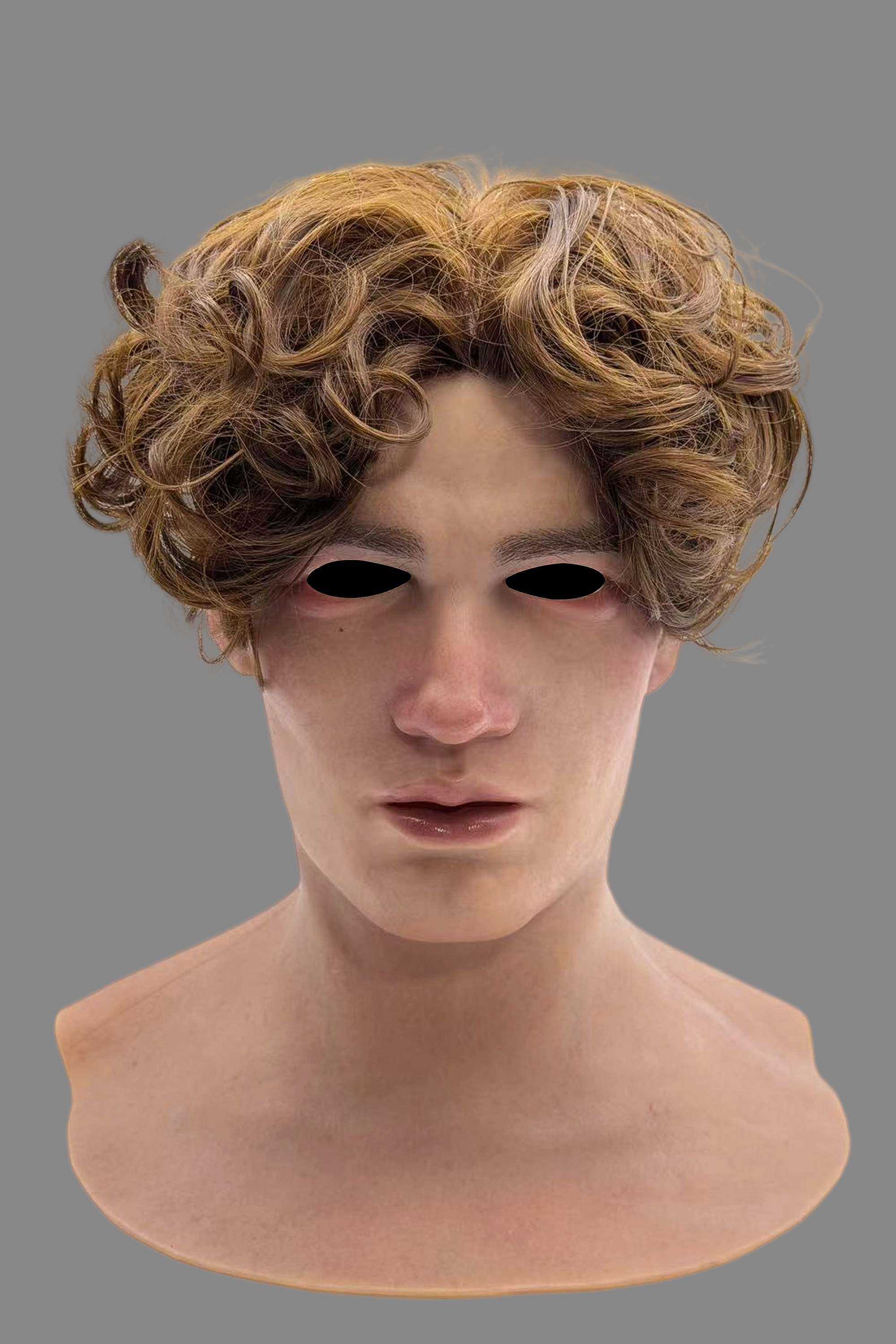 Light Ultra Realistic Silicone Mask – Full Head Cosplay, Halloween & Film Prop