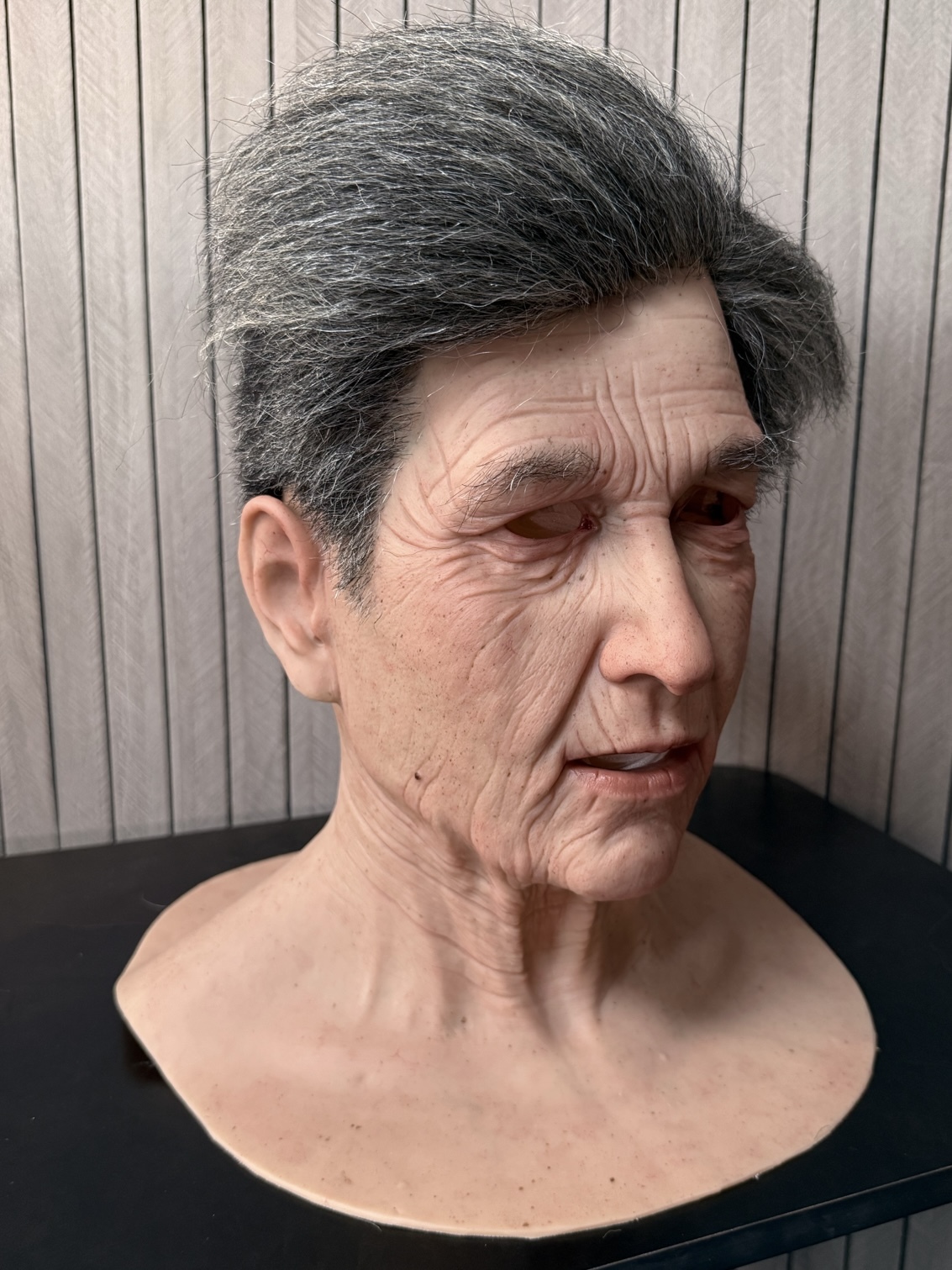 Handsome old grandpa