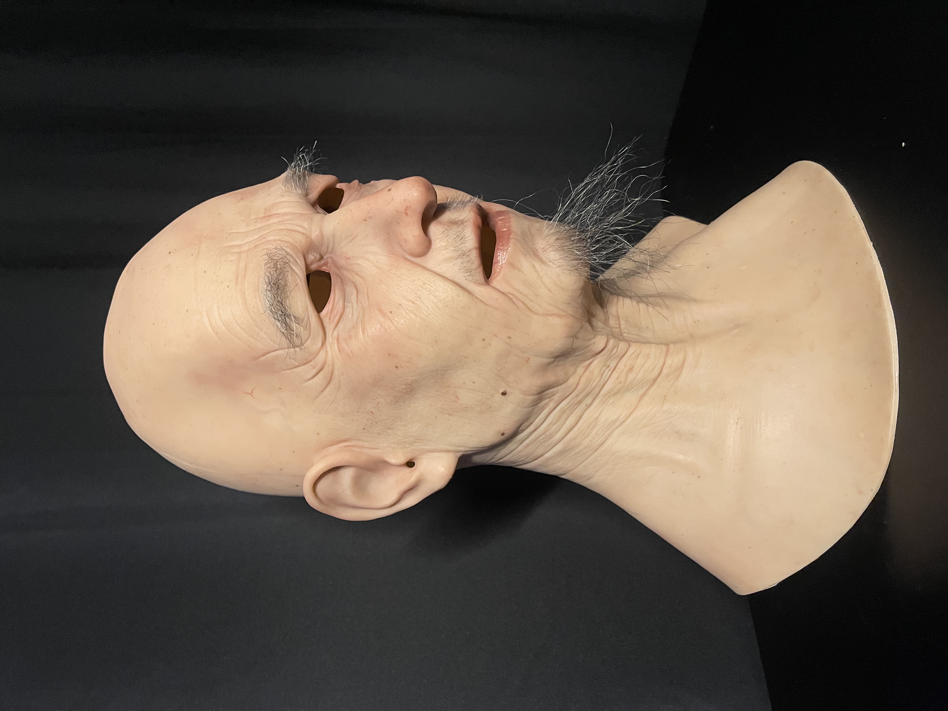 Old Grandpa with a Beard