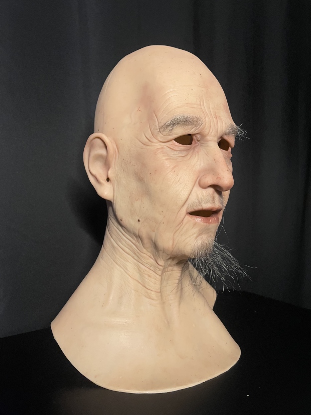 Old Grandpa with a Beard