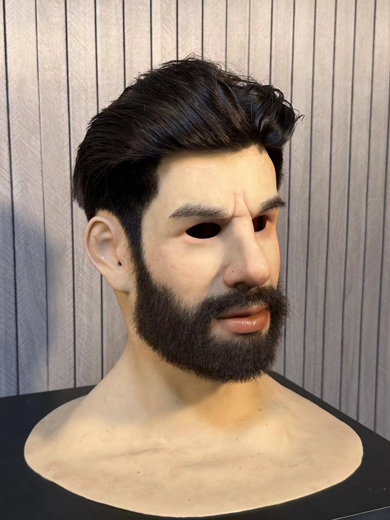 Brother with a beard