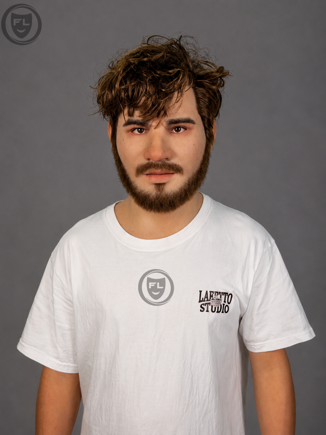 Matteo Realistic Male Silicone Mask with Hair & Beard