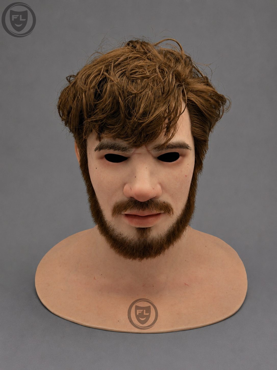 Matteo Realistic Male Silicone Mask with Hair & Beard