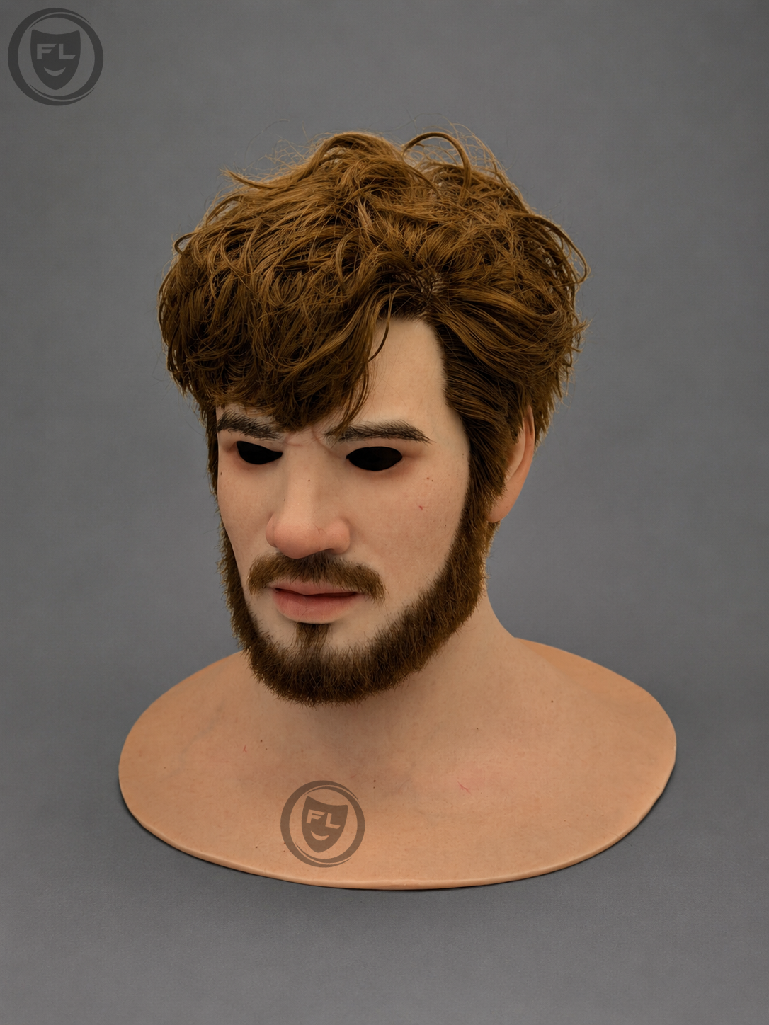 Matteo Realistic Male Silicone Mask with Hair & Beard