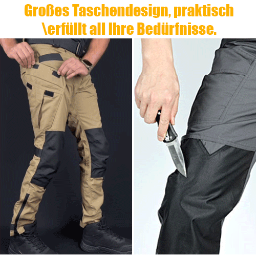 Wasserdichte und verschleißfeste IX6 Raider Herren-Taktikhose, Erhöht den Komfort um das 5-fache im Vergleich zu herkömmlichen Modellen!💥